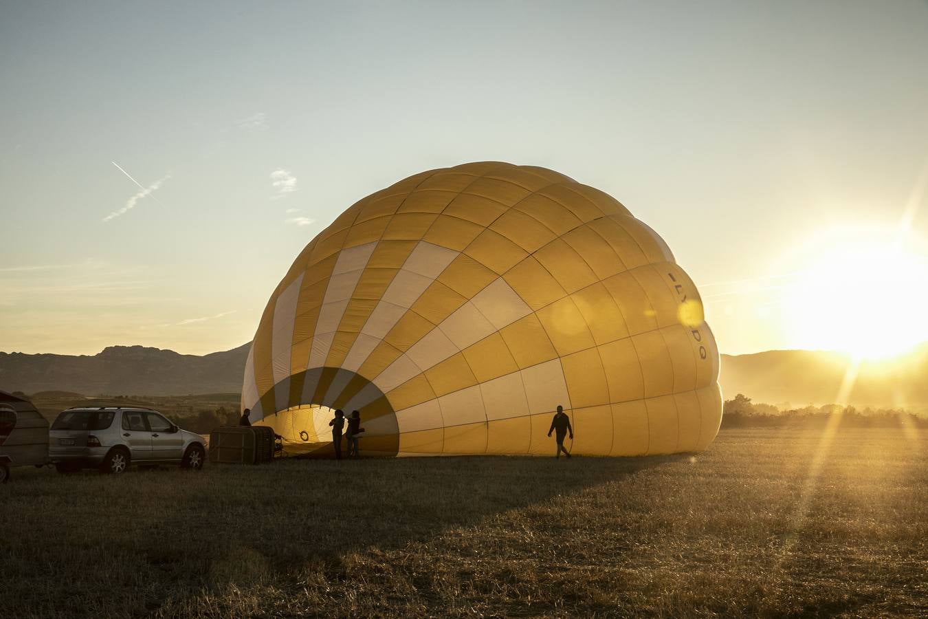 Fotos: Regata de globos aerostáticos en Haro y su comarca