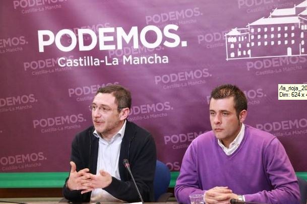 Francis Gil, enviado desde la dirección general de Podemos.