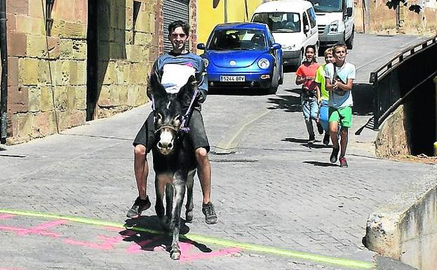 La entrada del ganador. 