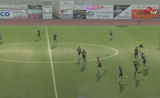 El gol del Haro: un tirazo de falta directa