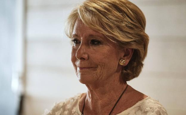 Aguirre, del «yo destapé 'Gürtel'», a señalada por 'Púnica'