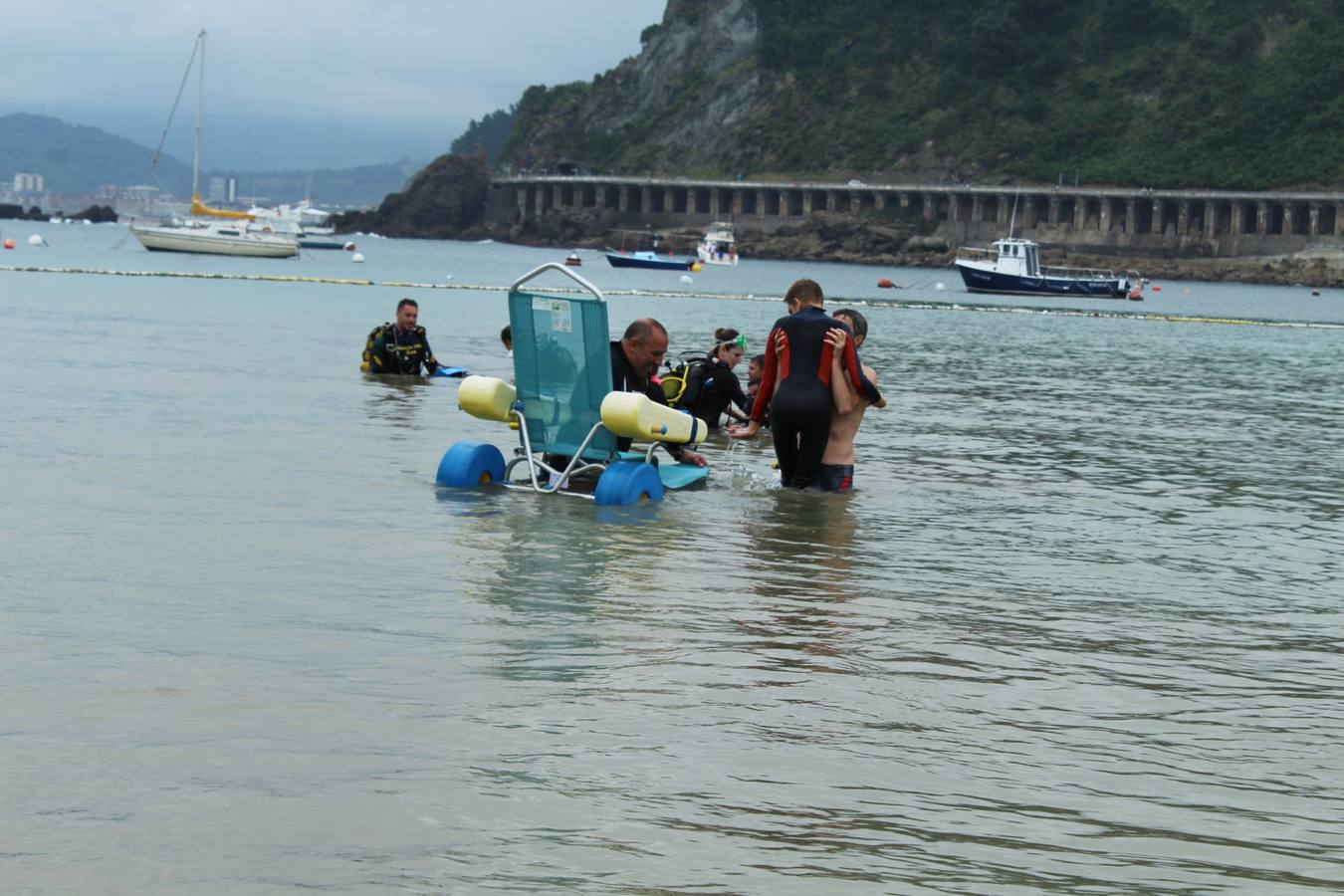 Fotos: Jornada de buceo inclusivo