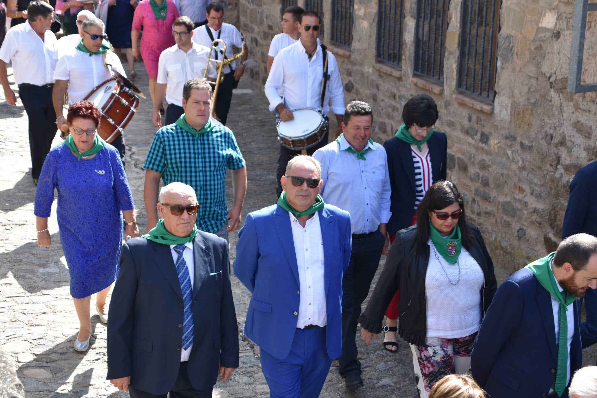 Fotos: Cornago vivió la procesión de la Virgen de la Soledad