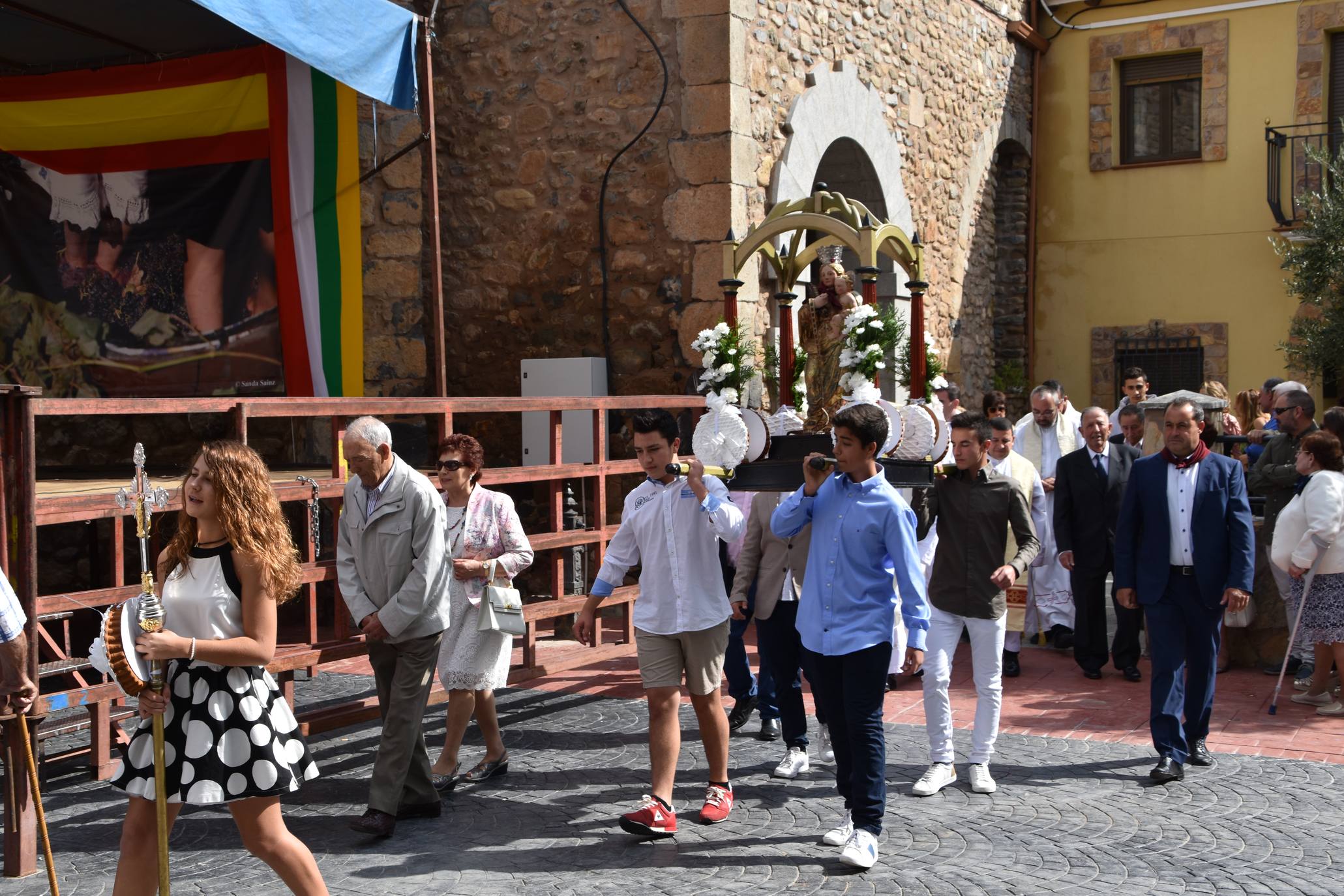 Fotos: El primer mosto de Rincón de Olivedo, para la Virgen