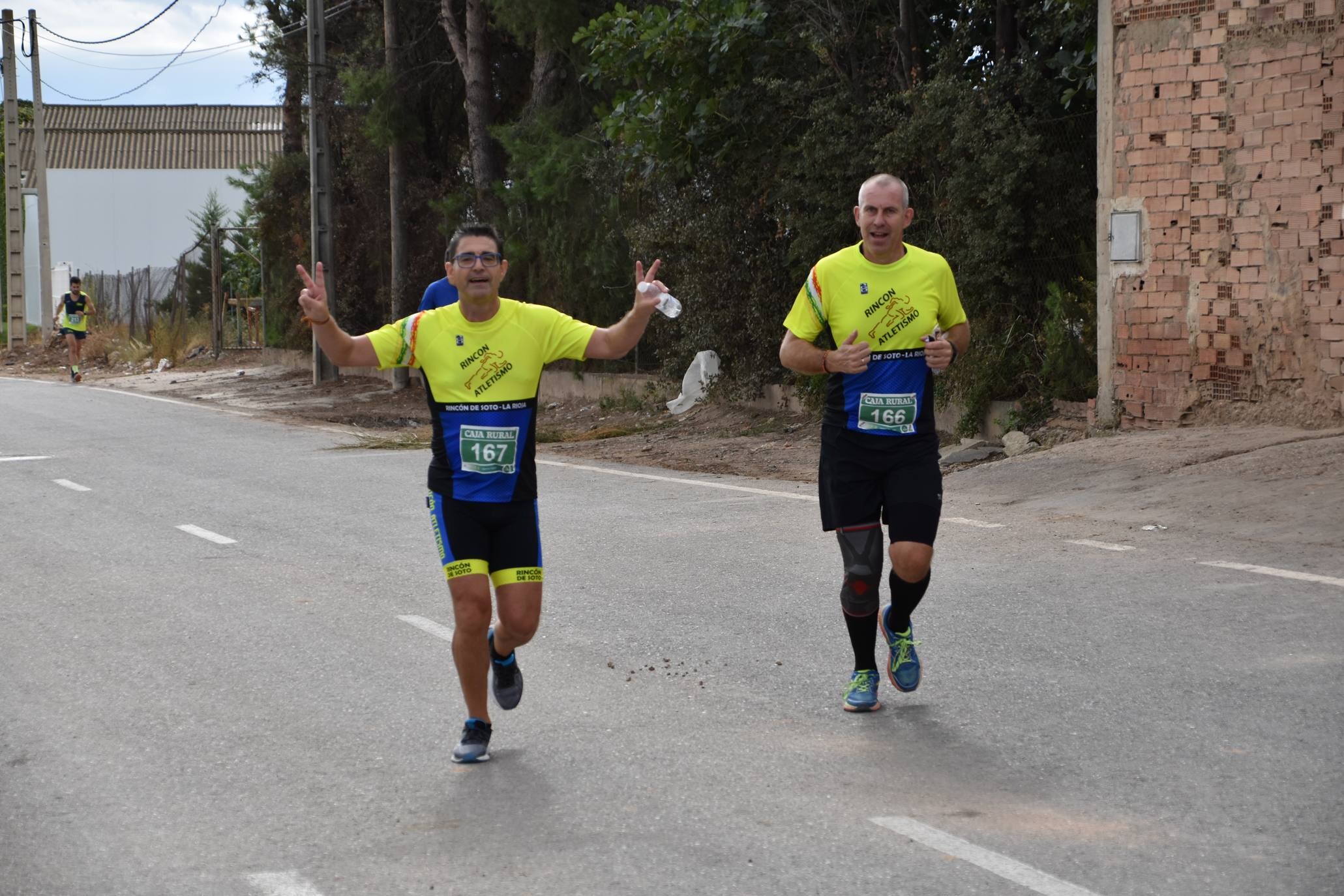 Los corredores completaron el recorrido entre Alfaro y Rincón de Soto. 