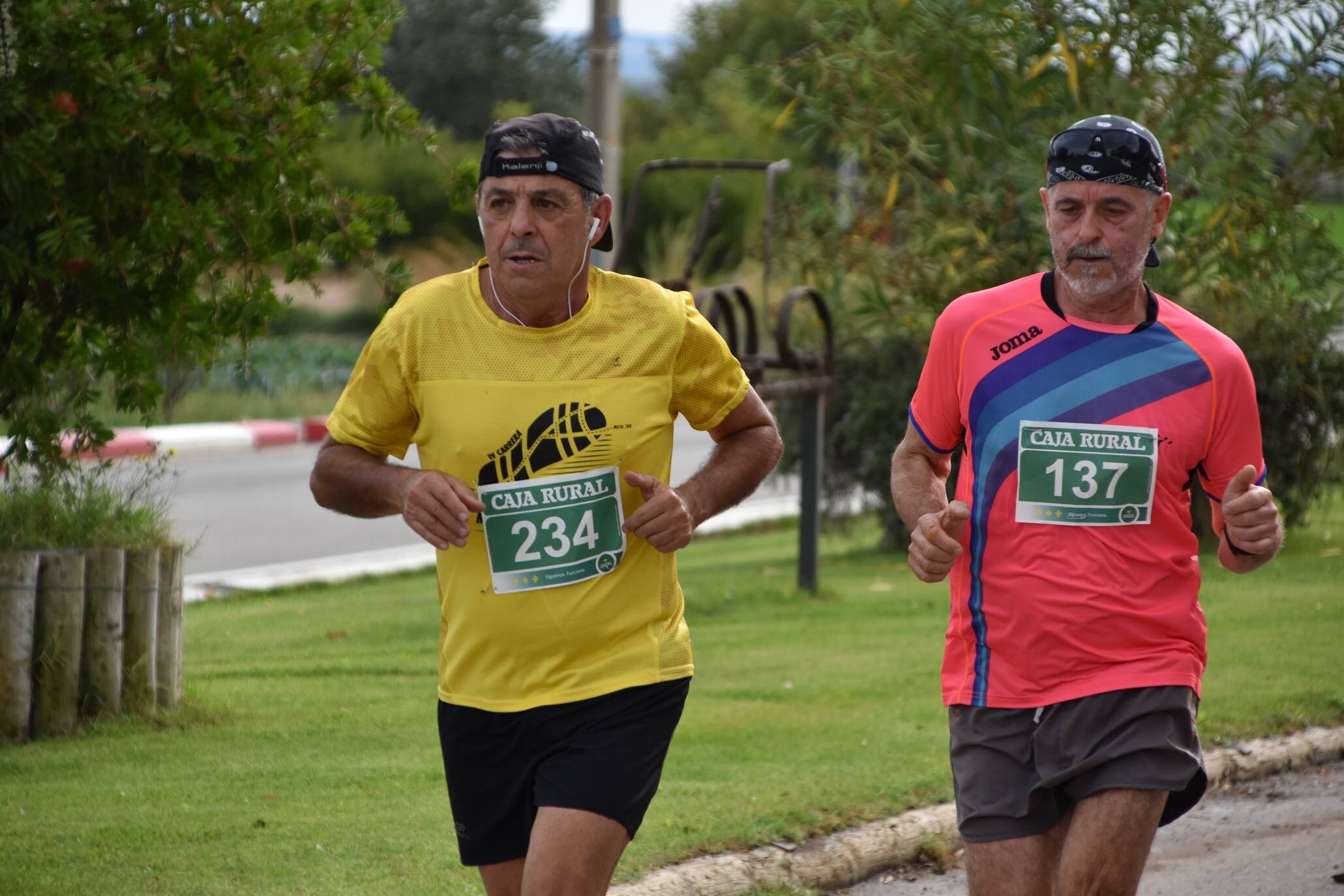 Los corredores completaron el recorrido entre Alfaro y Rincón de Soto. 