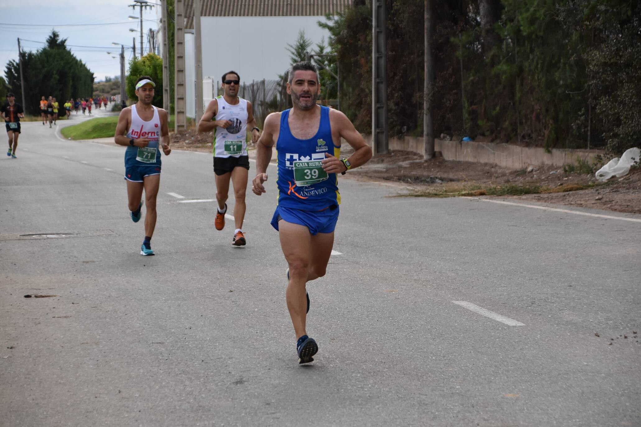 Los corredores completaron el recorrido entre Alfaro y Rincón de Soto. 