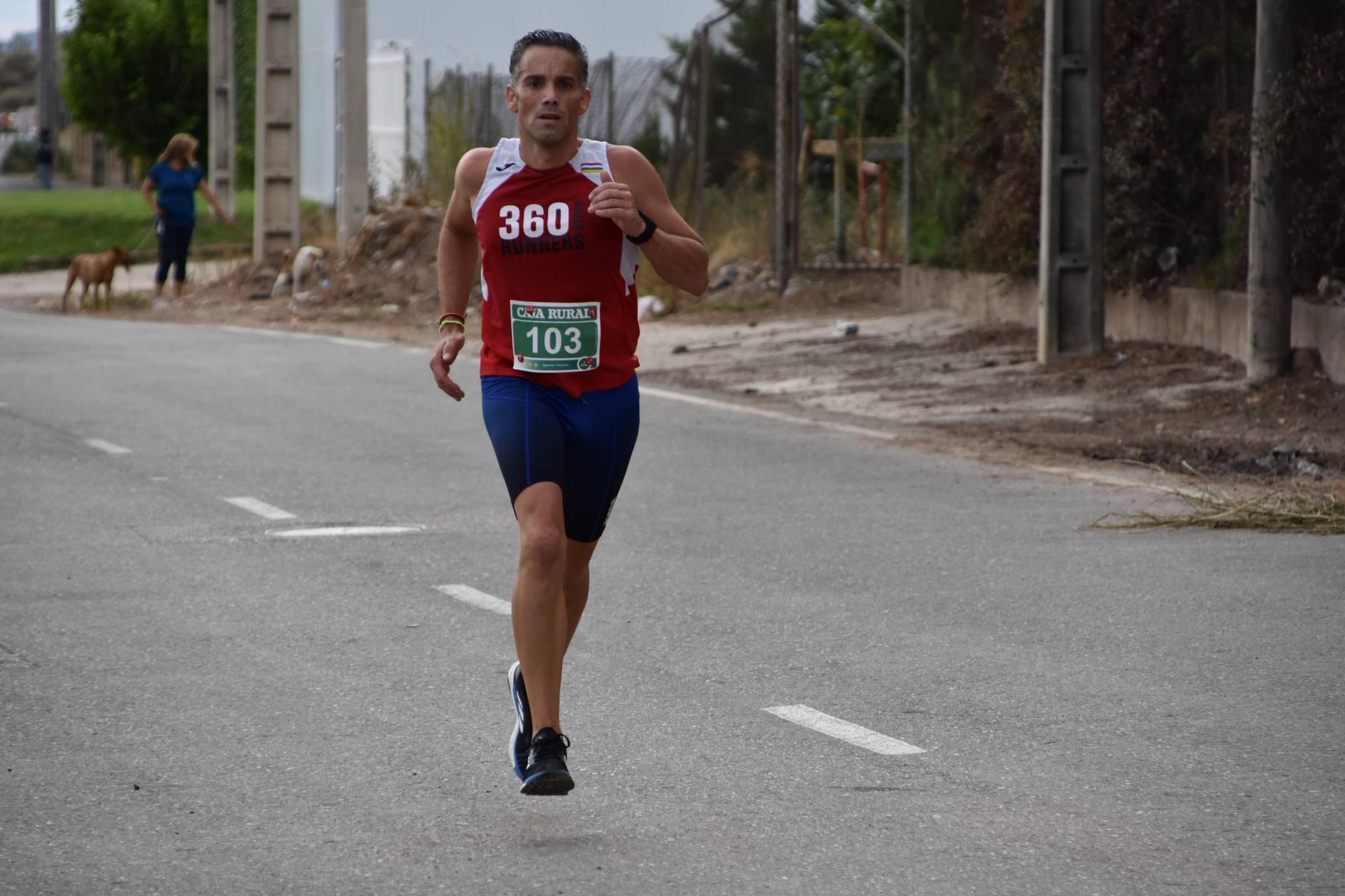 Los corredores completaron el recorrido entre Alfaro y Rincón de Soto. 