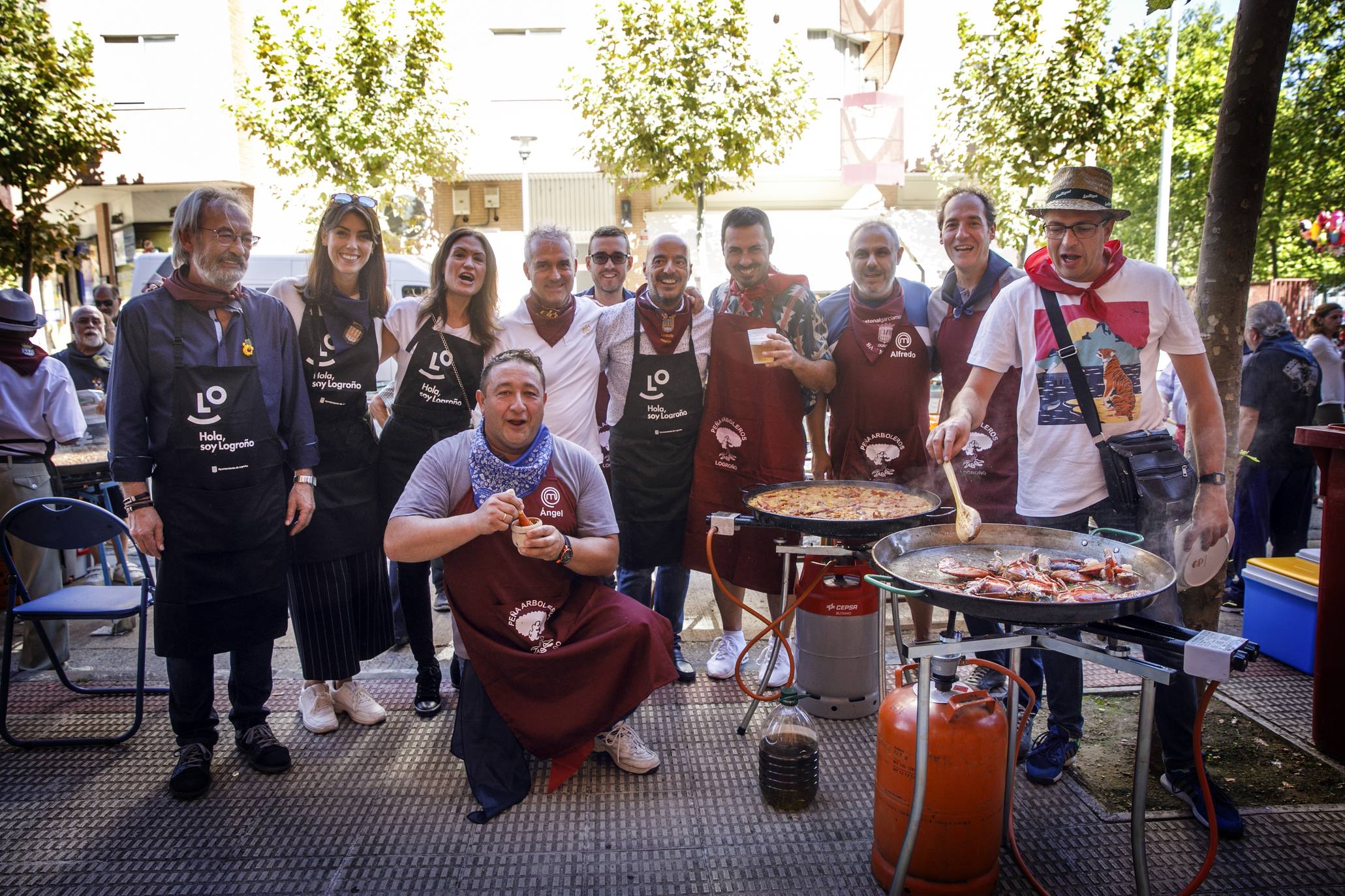 Logroño celebra el Concurso de Paellas de San Mateo