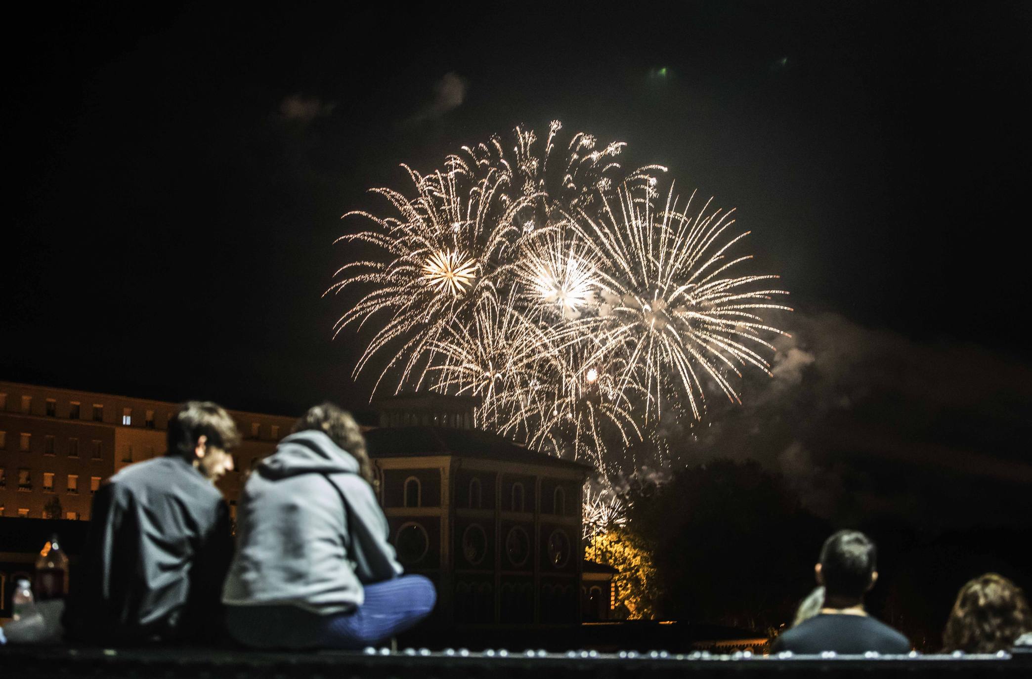 Los fuegos artificiales del jueves, ganadores del concurso