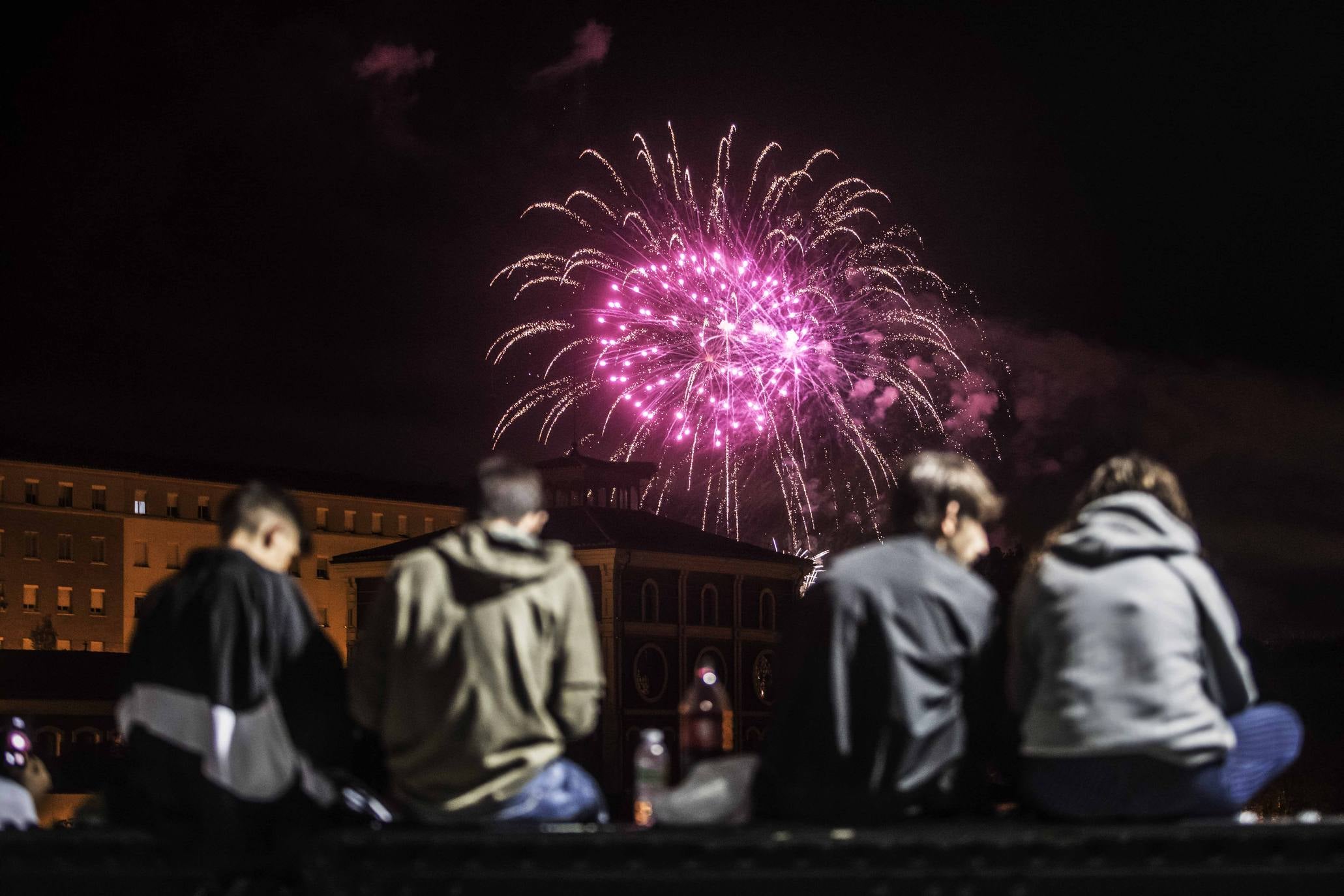 Los fuegos artificiales del jueves, ganadores del concurso