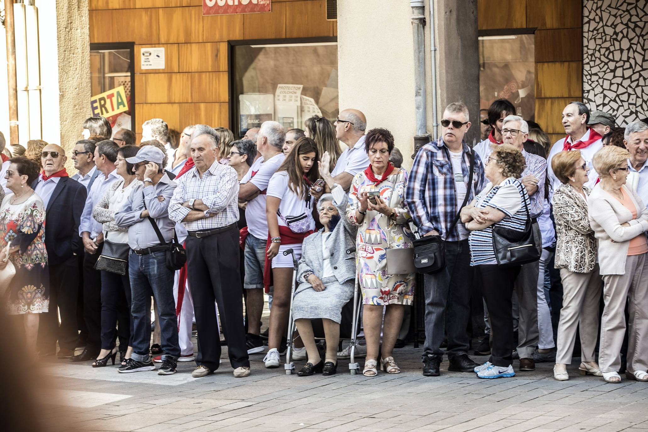 Arnedo disfruta con una nueva representación del robo de los santos en sus fiestas