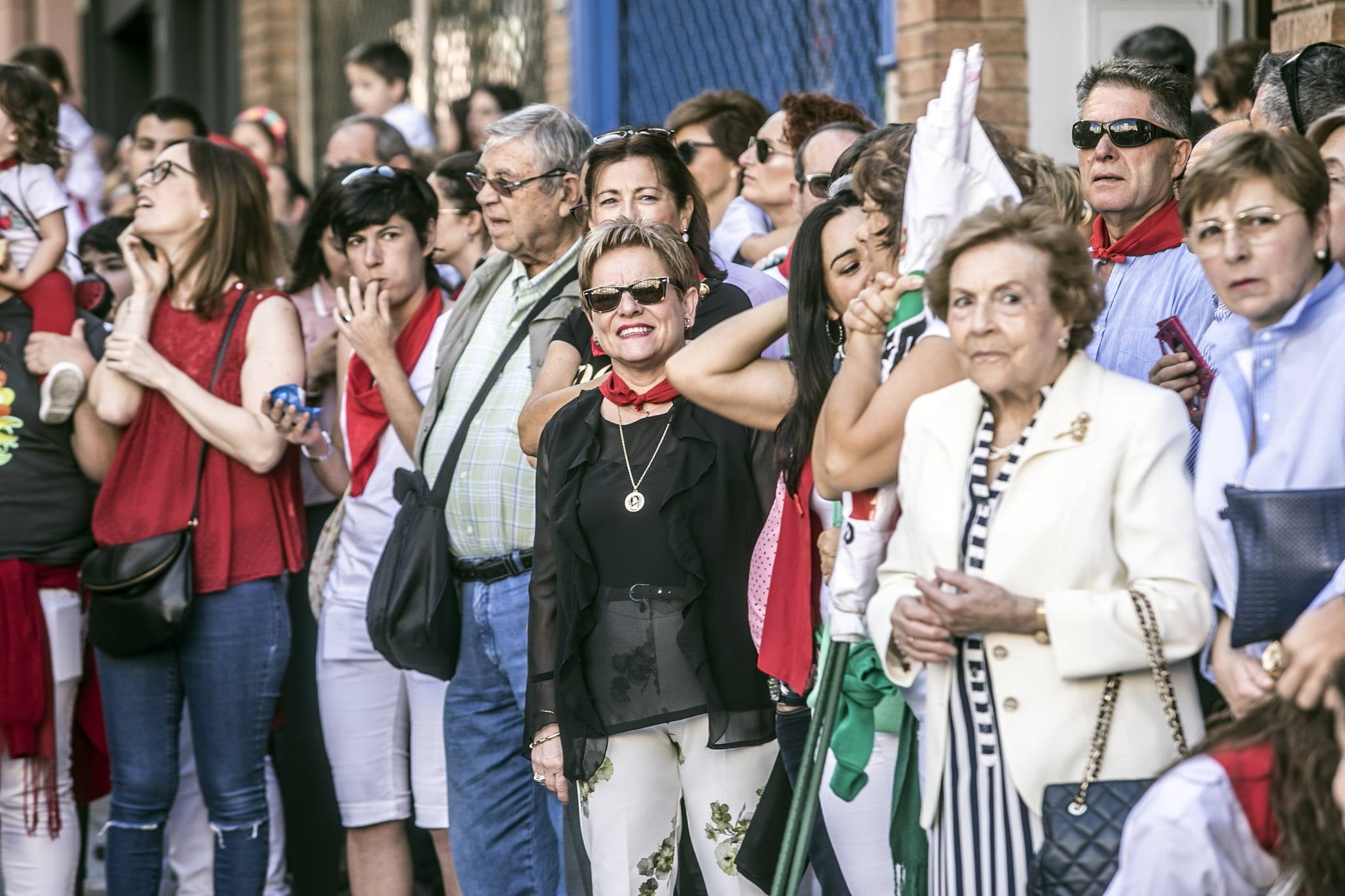 Arnedo disfruta con una nueva representación del robo de los santos en sus fiestas