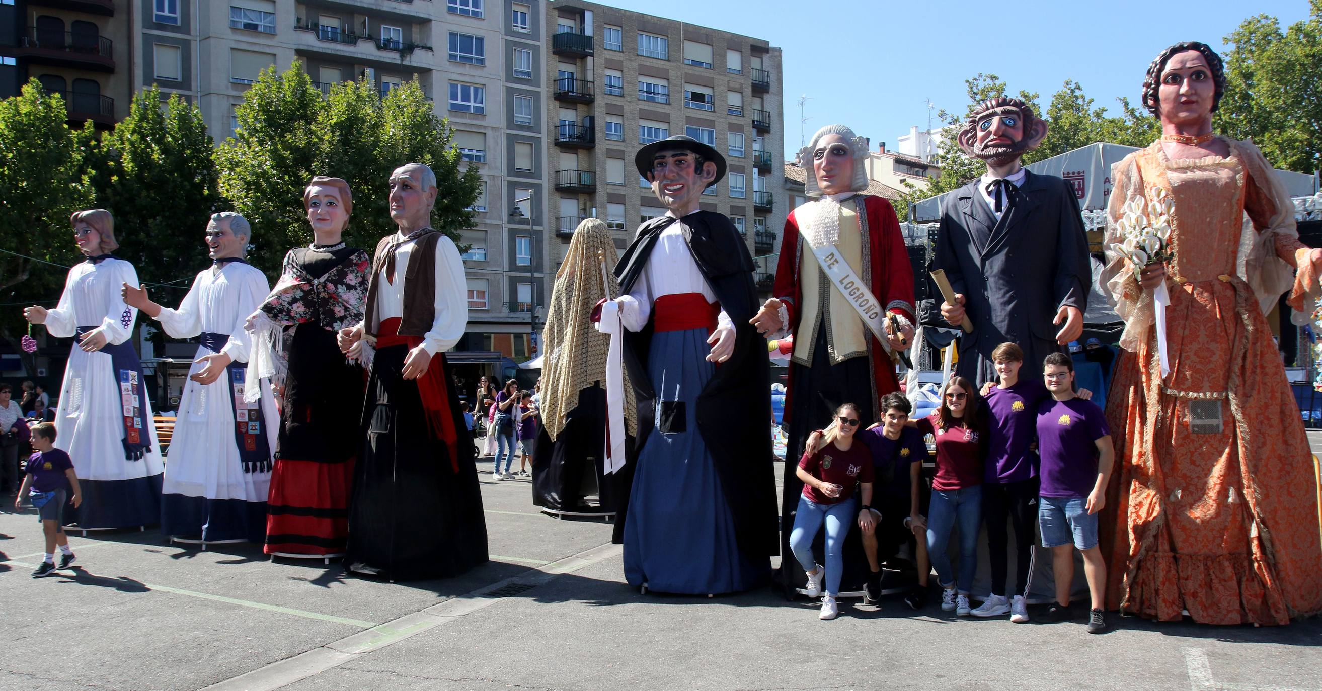 Logroño ha vivido una intensa jornada sábado. 