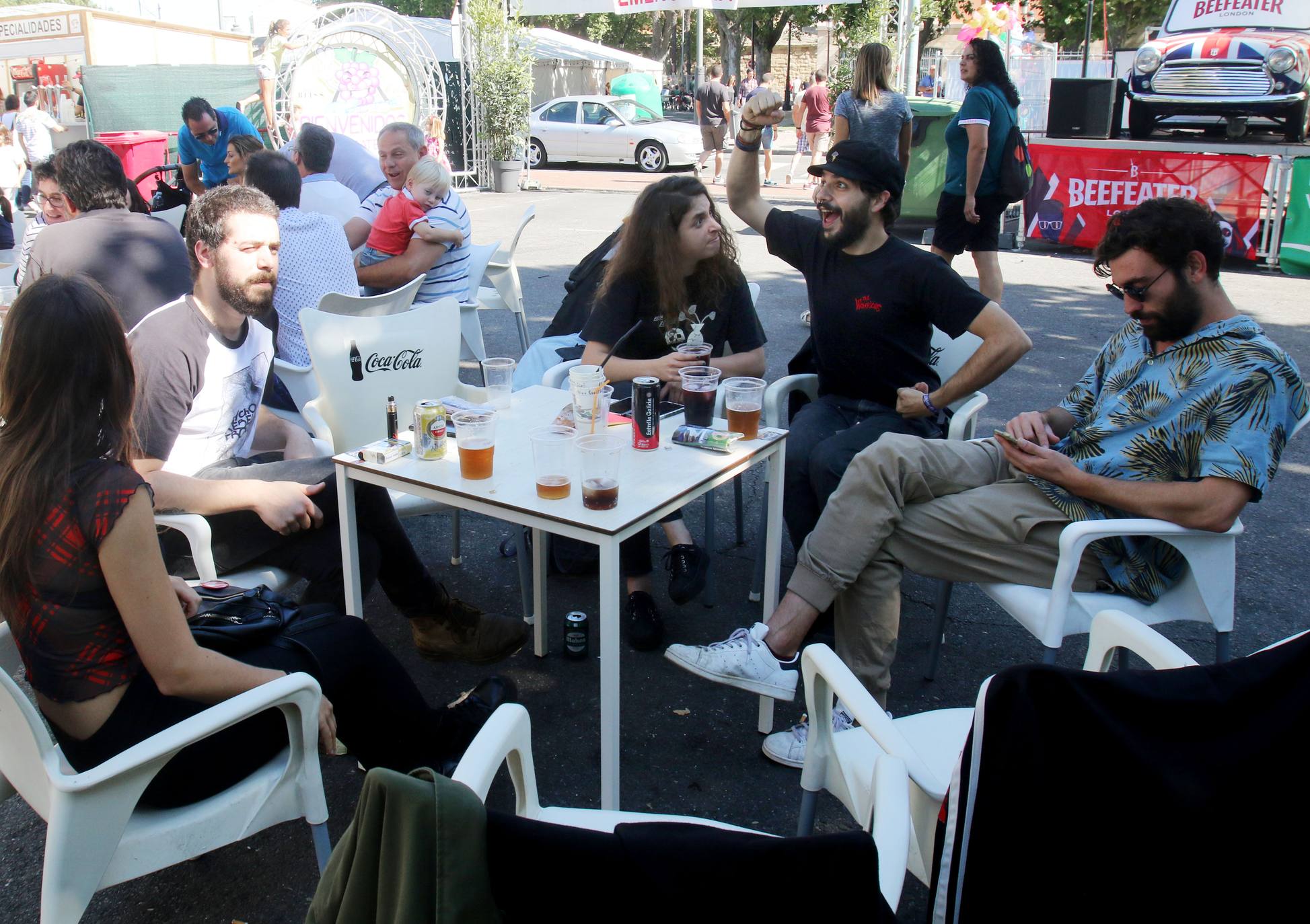 Logroño ha vivido una intensa jornada sábado. 