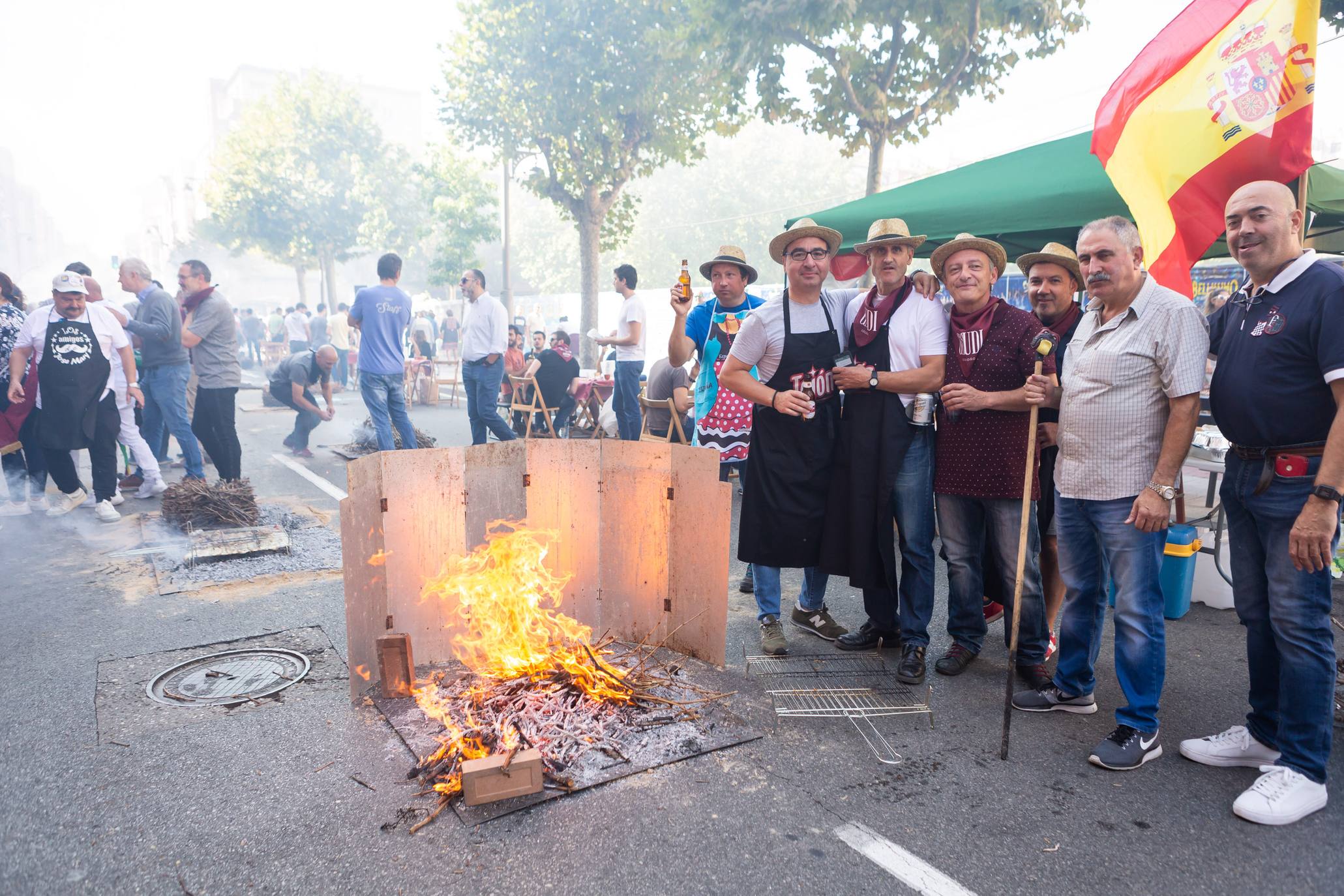 125 cuadrillas han participado en la iniciativa de este sábado. 