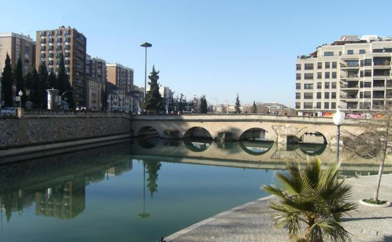 Zona del puente Romano del Genil. 