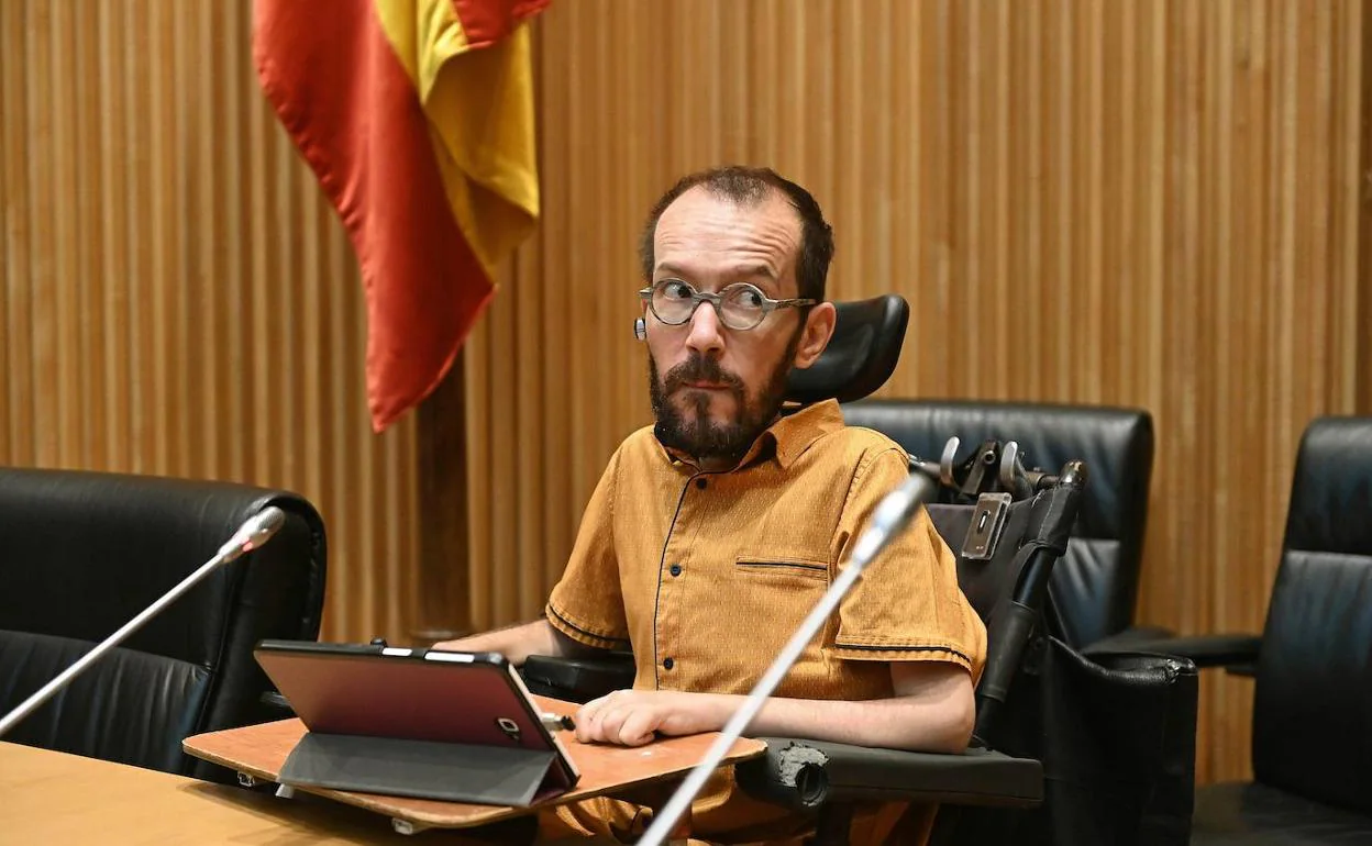 El secretario de Acción de Gobierno de Podemos, Pablo Echenique.