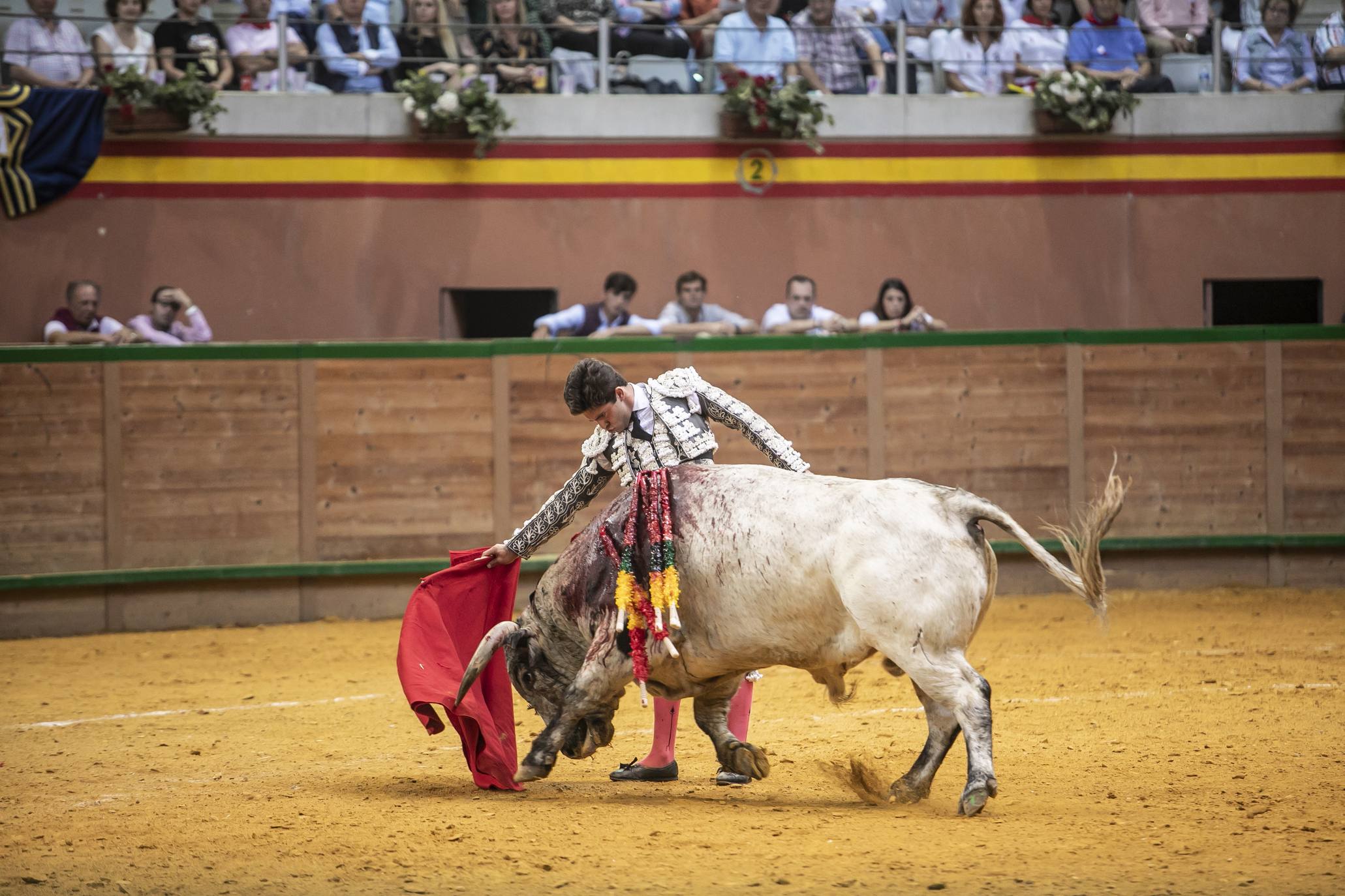 El novillero ha triunfado en la cuarta cita de la Feria del Zapato de Oro. 