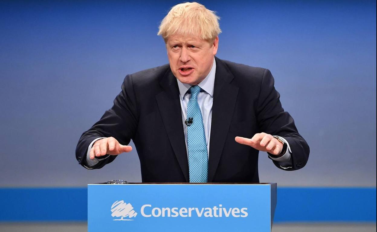 El primer ministro británico, Boris Johnson. 