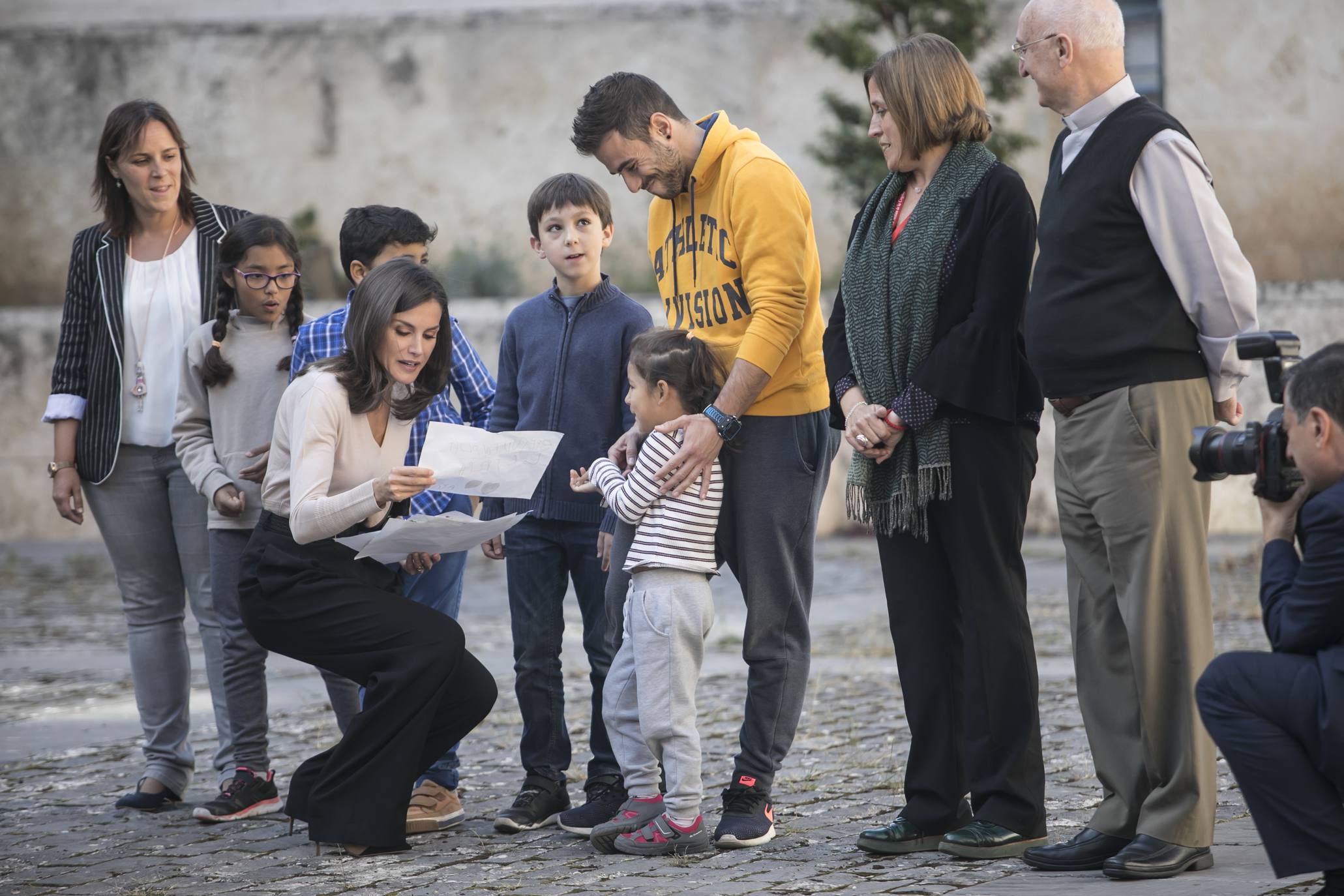 Fotos: Doña Letizia inaugura en San Millán el XIV Seminario Internacional de Lengua y Periodismo