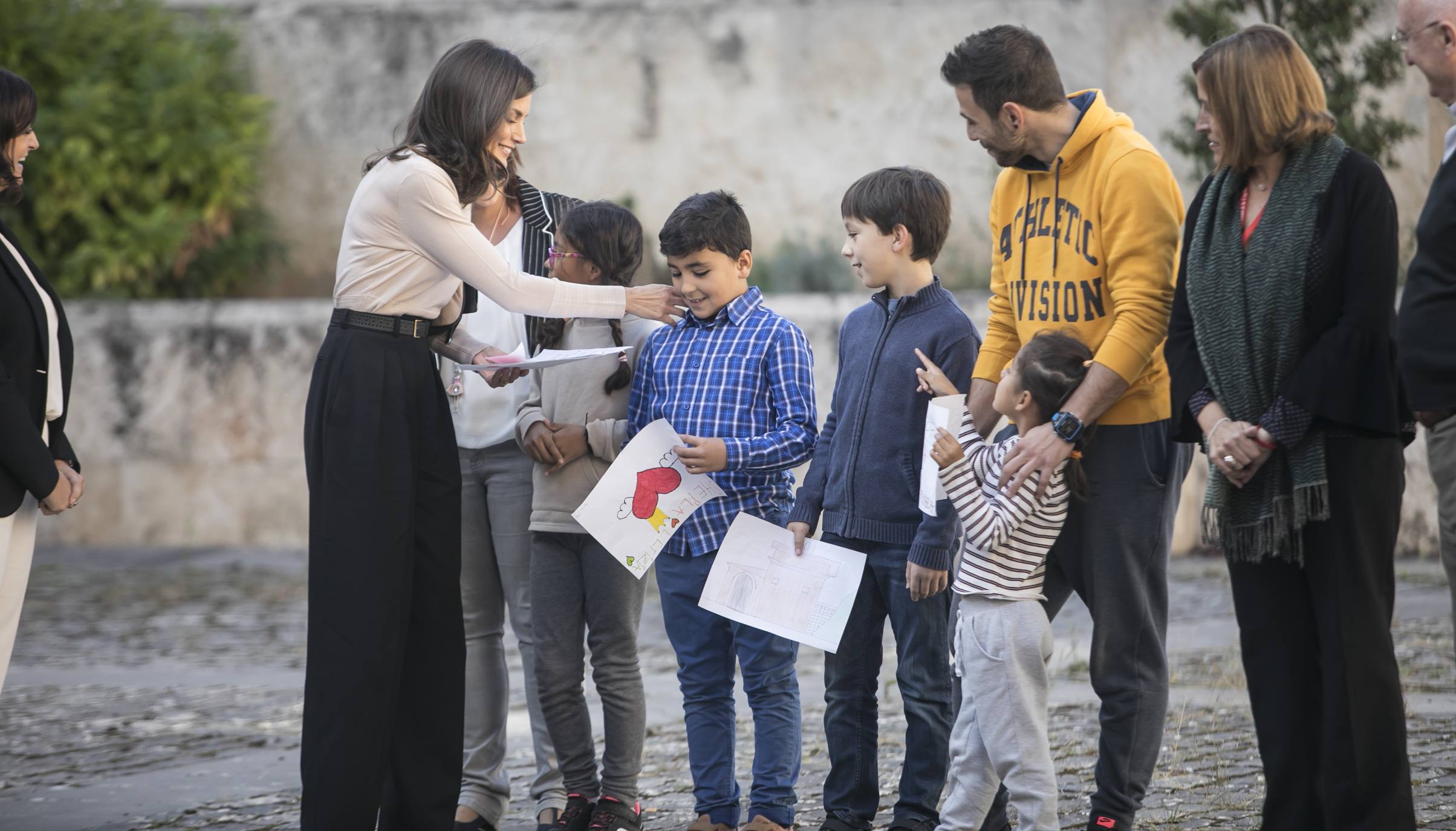 Fotos: Doña Letizia inaugura en San Millán el XIV Seminario Internacional de Lengua y Periodismo