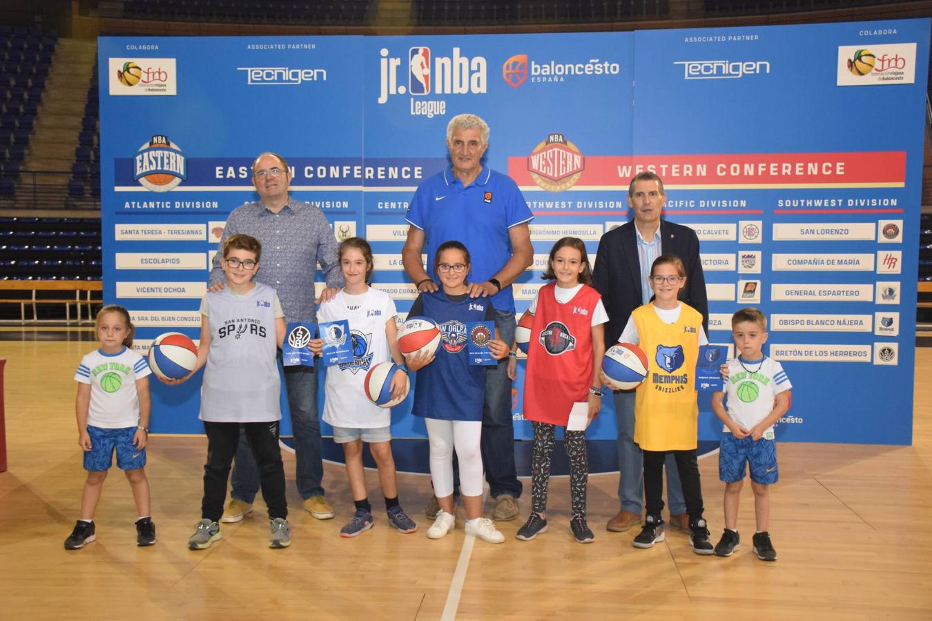 Fotos: La presentación de la Liga Junior de la NBA