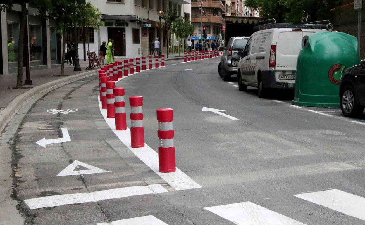 Obras y cambio de sentido en la calle Benemérito Cuerpo de la Guardia Civil