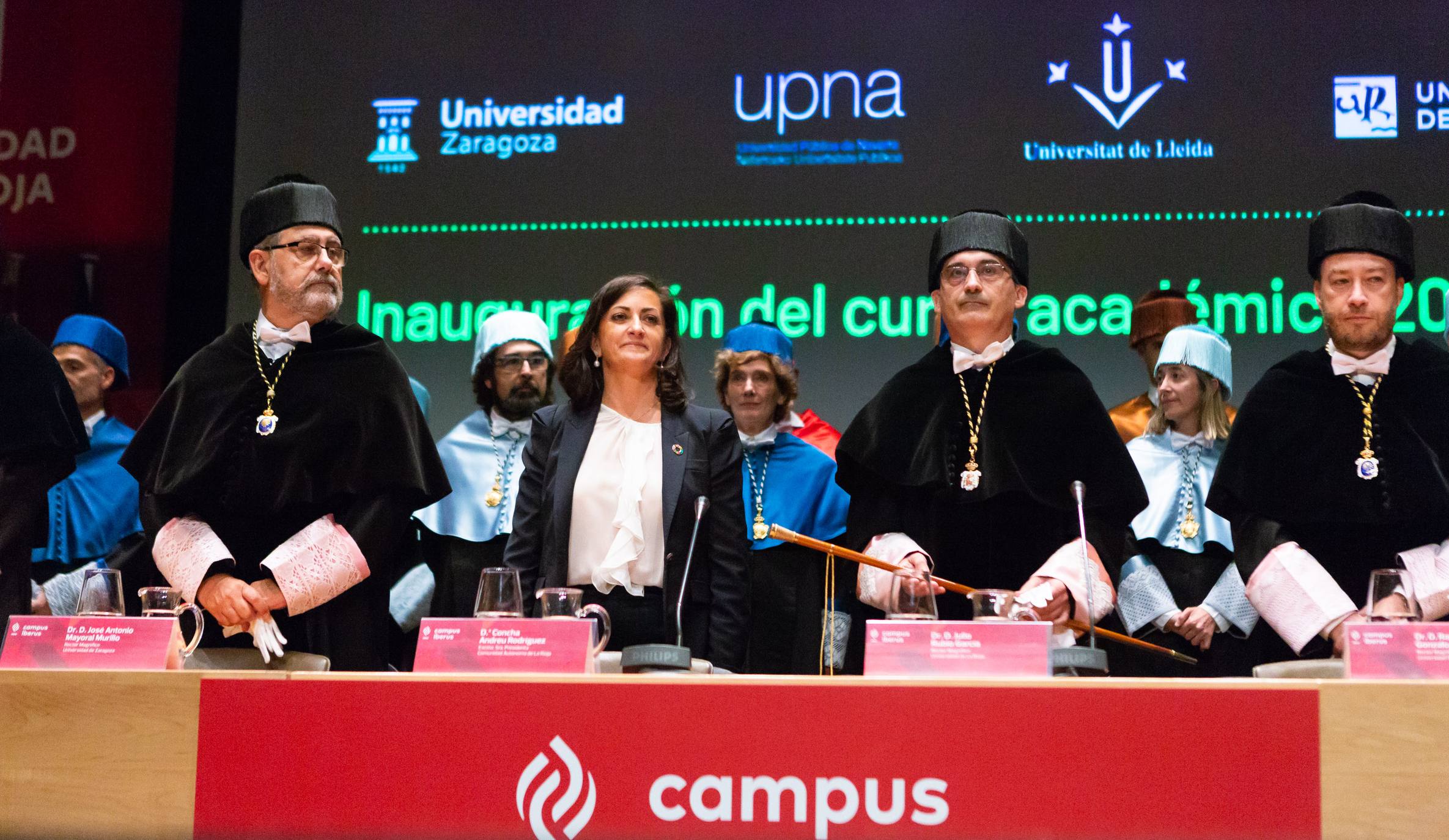 Apertura oficial del curso 2019-2020 de la Universidad de La Rioja