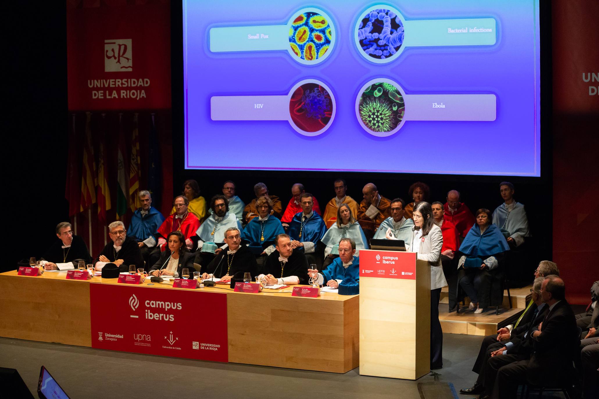 Apertura oficial del curso 2019-2020 de la Universidad de La Rioja