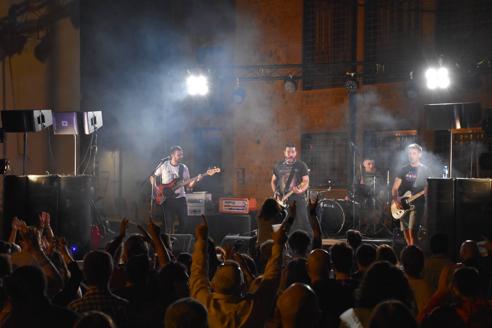 La música suena en el casco antiguo de Calahorra