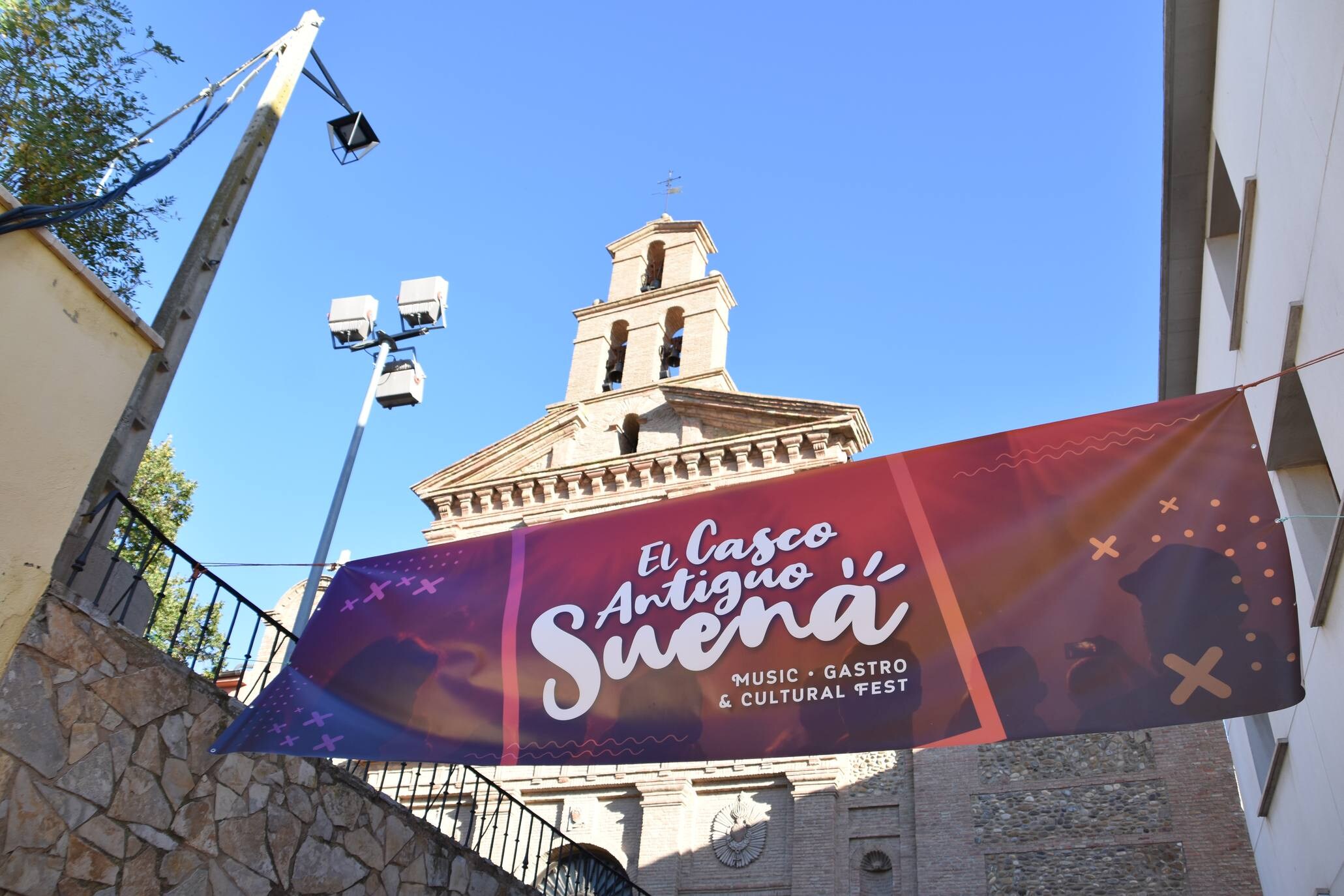 La música suena en el casco antiguo de Calahorra