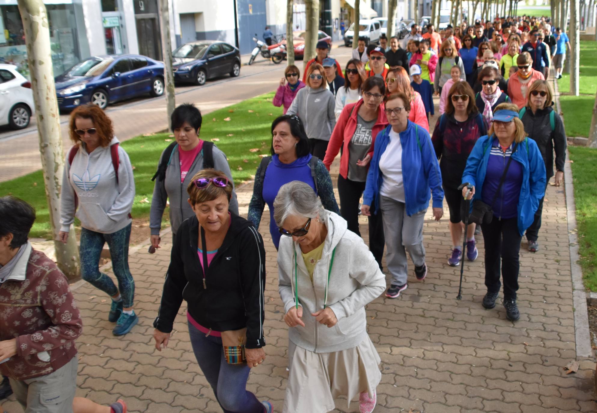 Marcha de la AECC de Calahorra contra el cáncer