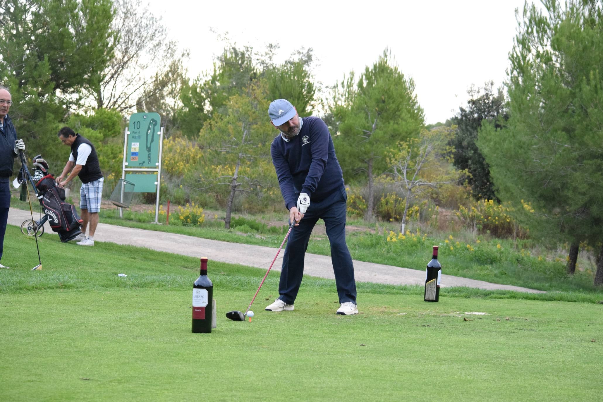 Jornada de juego del Torneo Marqués de Riscal, de la Liga de Golf y Vino, de lomejordelvinoderioja.com.