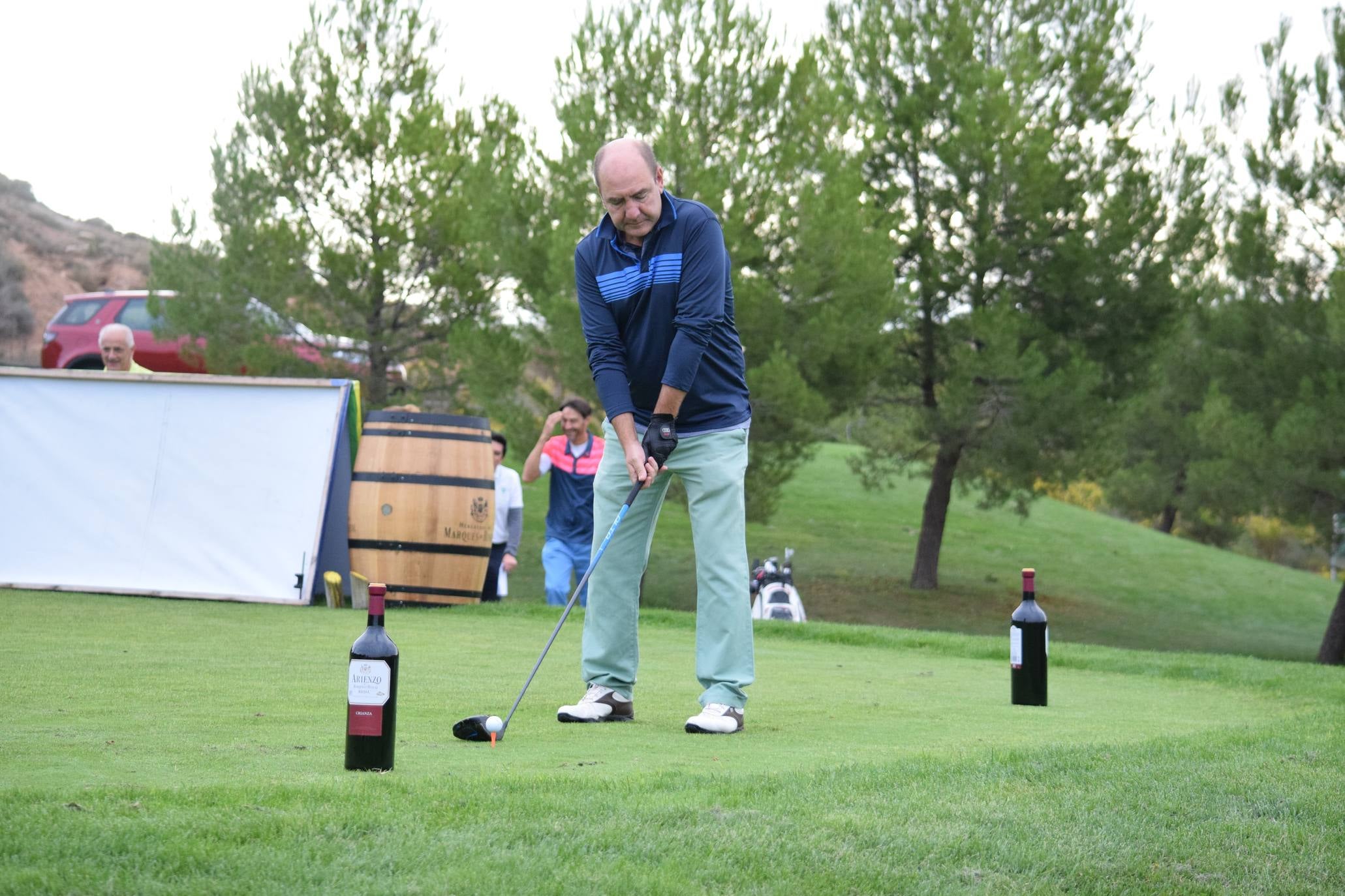 Jornada de juego del Torneo Marqués de Riscal, de la Liga de Golf y Vino, de lomejordelvinoderioja.com.