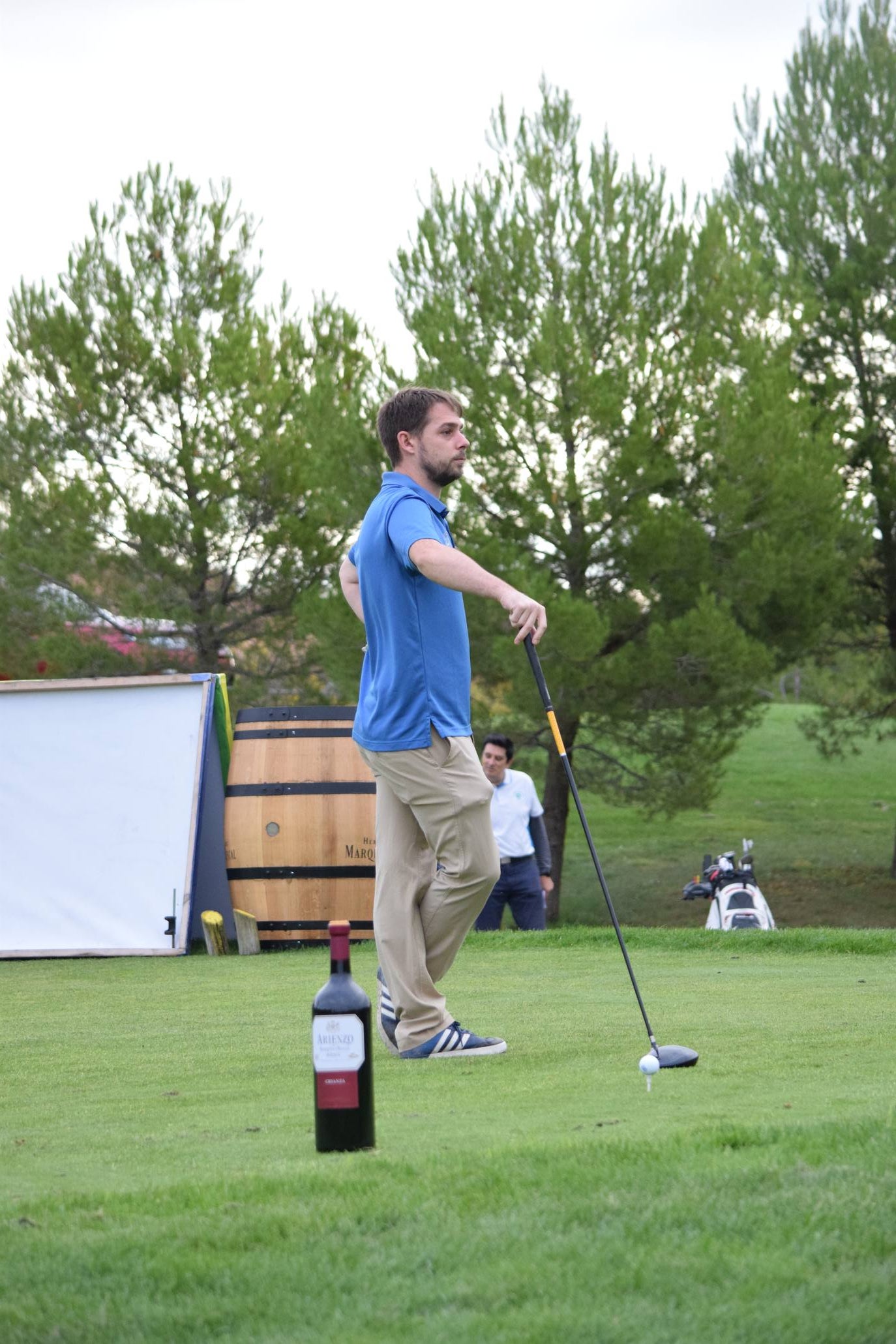 Jornada de juego del Torneo Marqués de Riscal, de la Liga de Golf y Vino, de lomejordelvinoderioja.com.