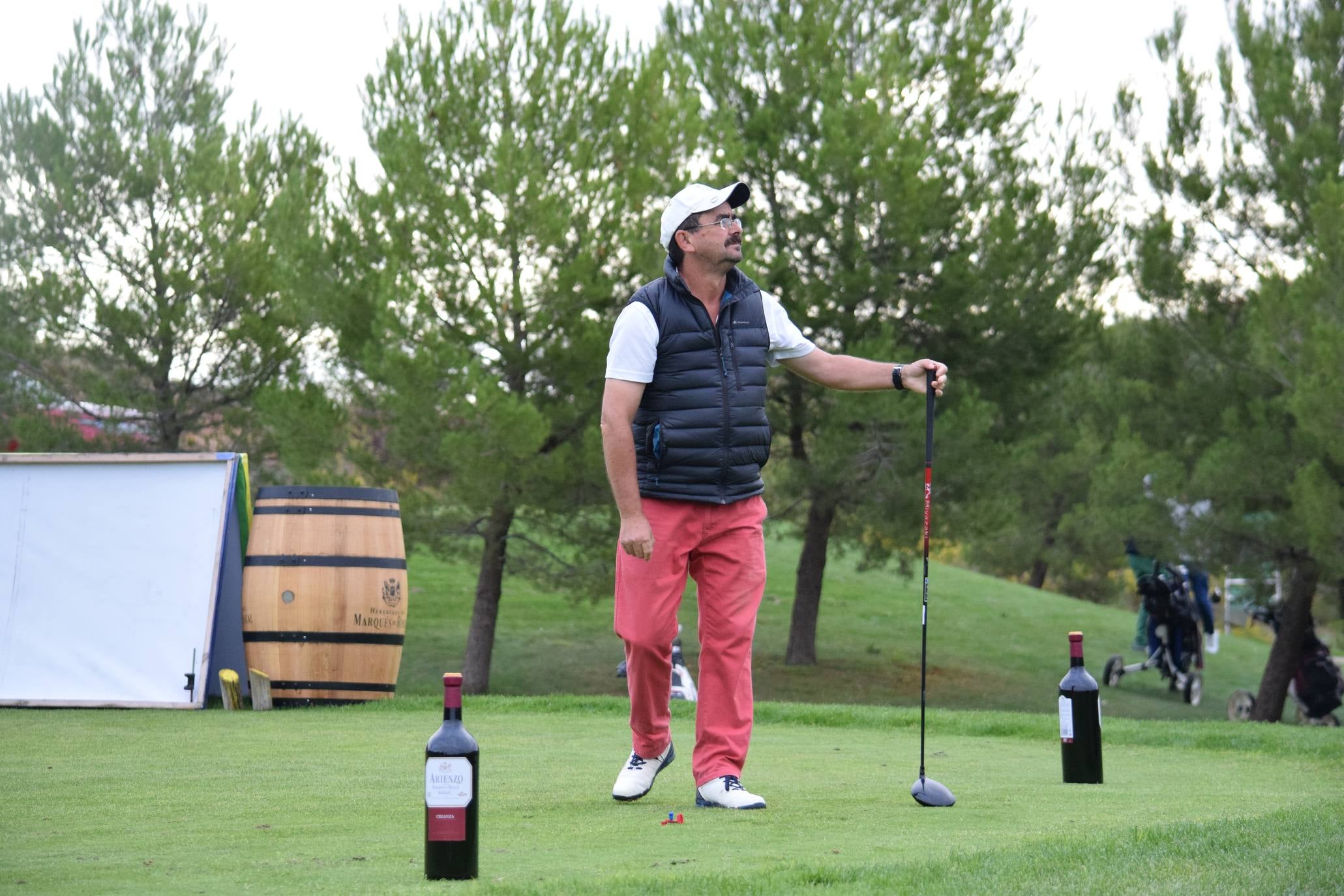 Jornada de juego del Torneo Marqués de Riscal, de la Liga de Golf y Vino, de lomejordelvinoderioja.com.