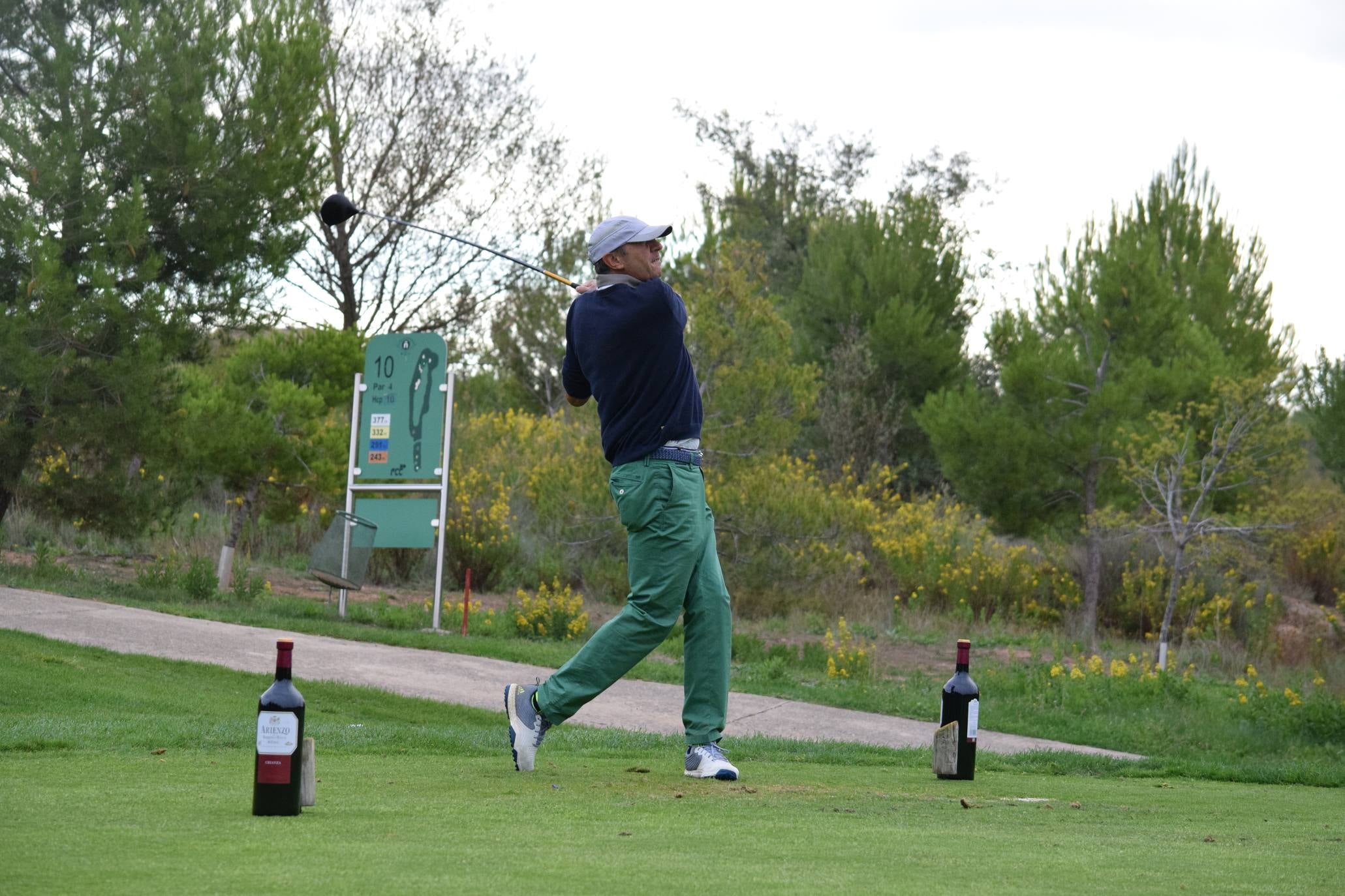 Jornada de juego del Torneo Marqués de Riscal, de la Liga de Golf y Vino, de lomejordelvinoderioja.com.
