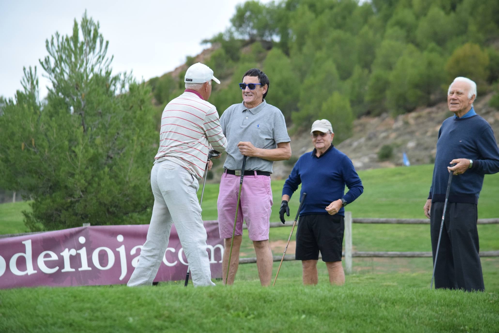 Jornada de juego del Torneo Marqués de Riscal, de la Liga de Golf y Vino, de lomejordelvinoderioja.com.