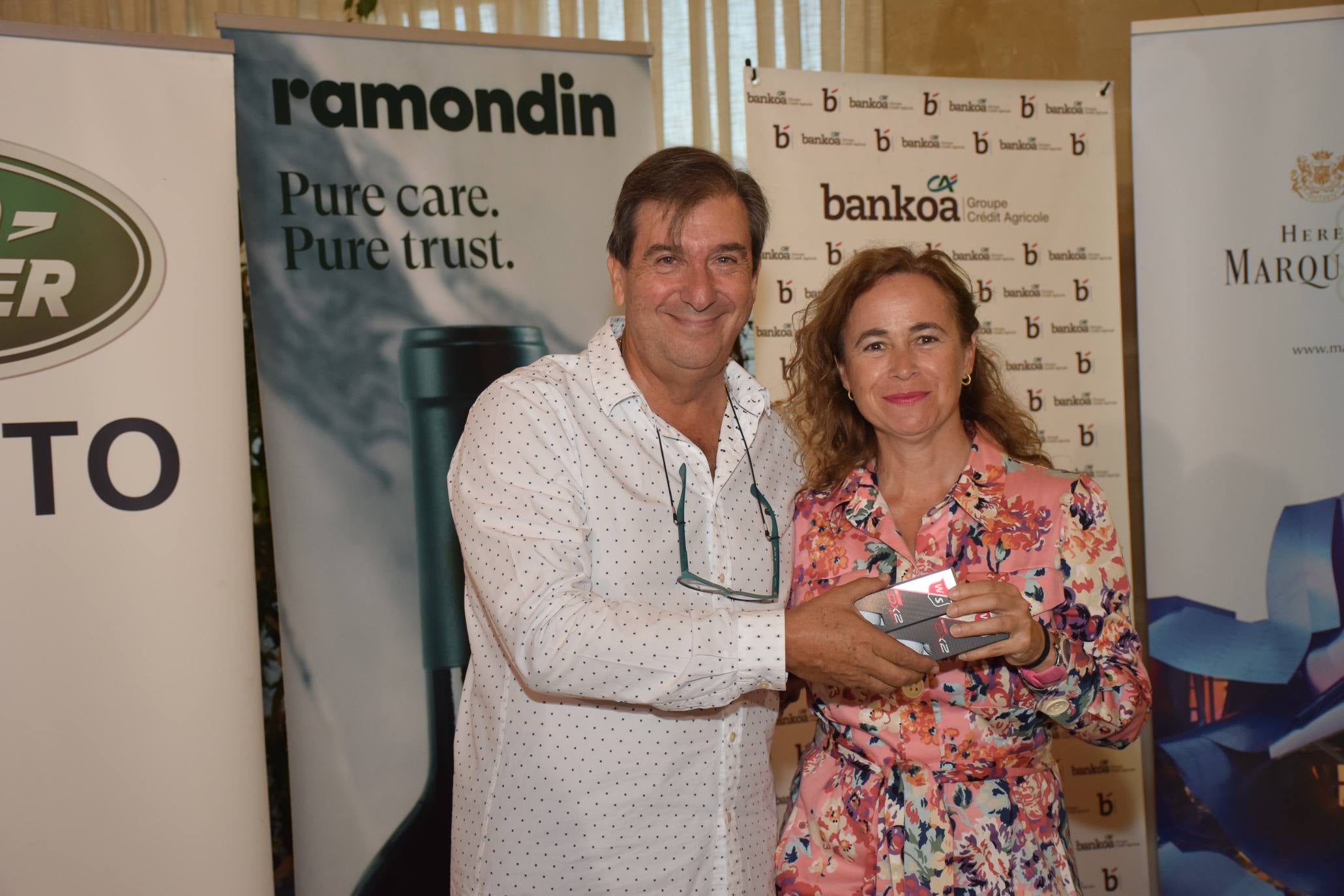 Entrega de premios del Torneo Marqués de Riscal, de la Liga de Golf y Vino de lomejordelvinoderioja.com. 