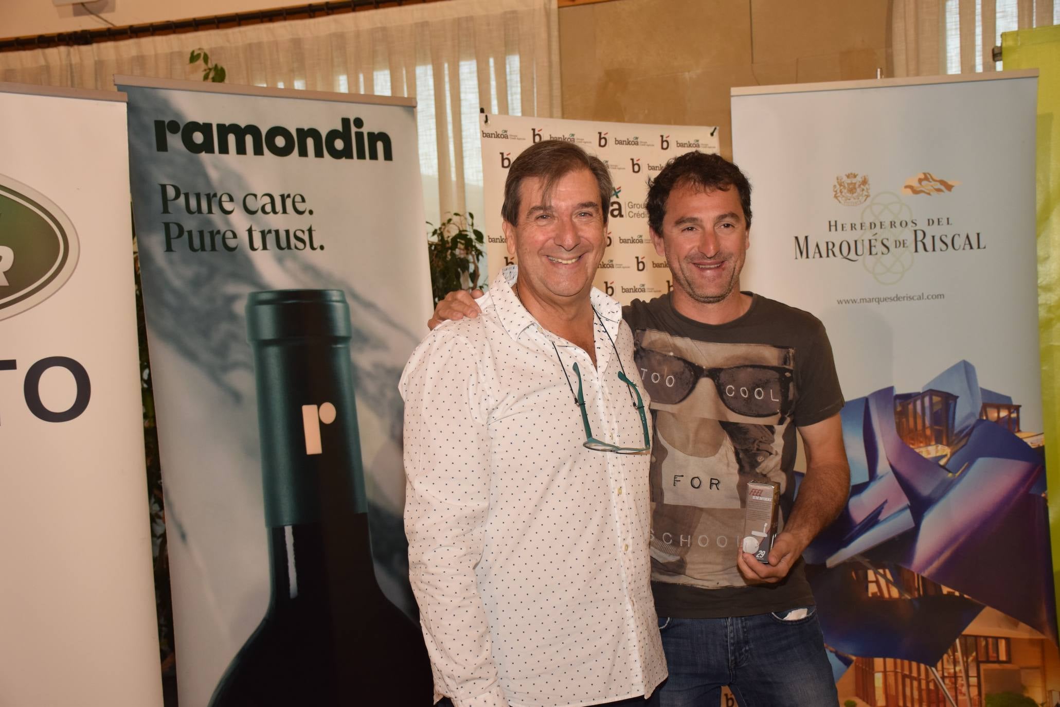 Entrega de premios del Torneo Marqués de Riscal, de la Liga de Golf y Vino de lomejordelvinoderioja.com. 