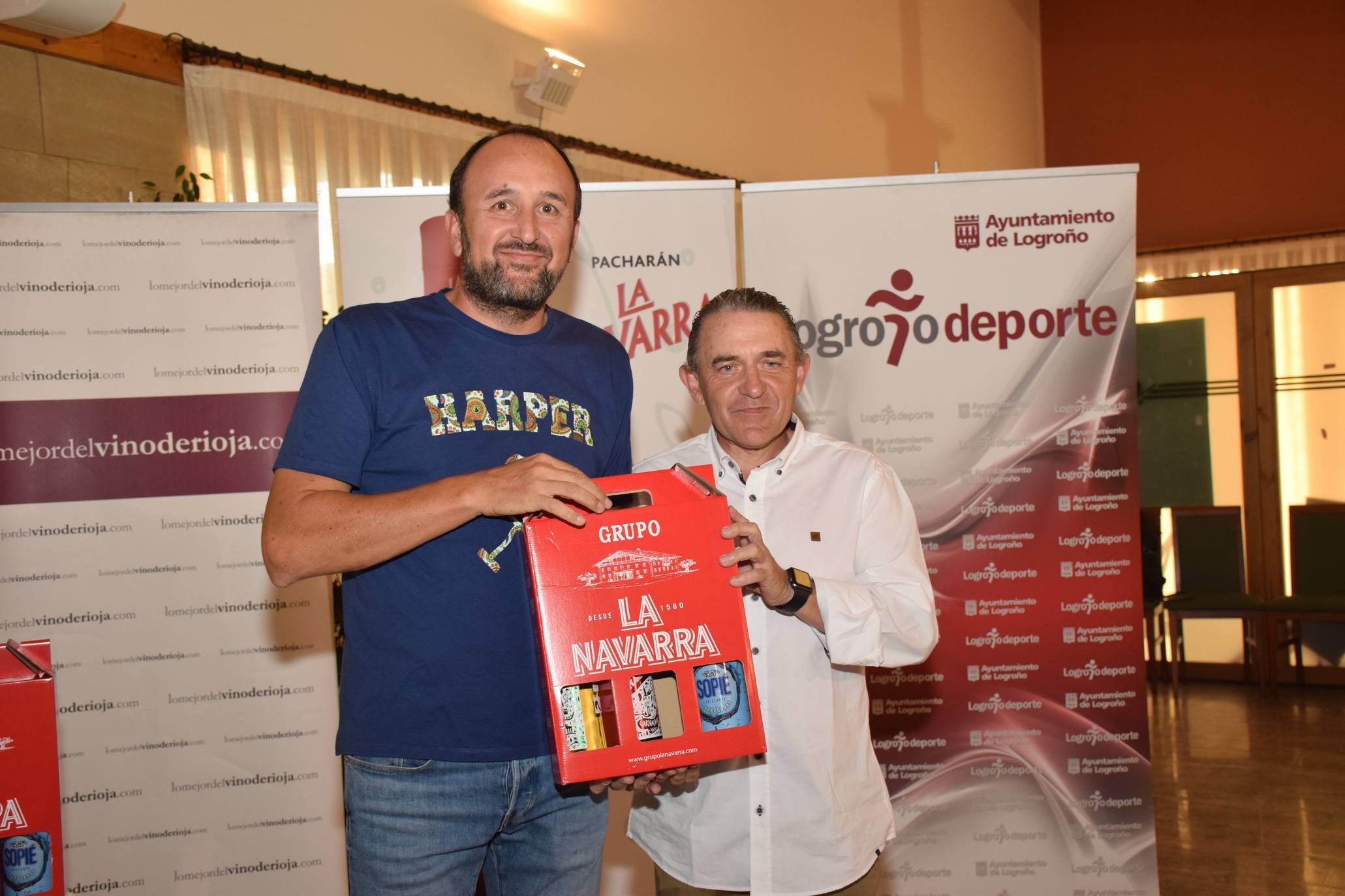 Entrega de premios del Torneo Marqués de Riscal, de la Liga de Golf y Vino de lomejordelvinoderioja.com. 