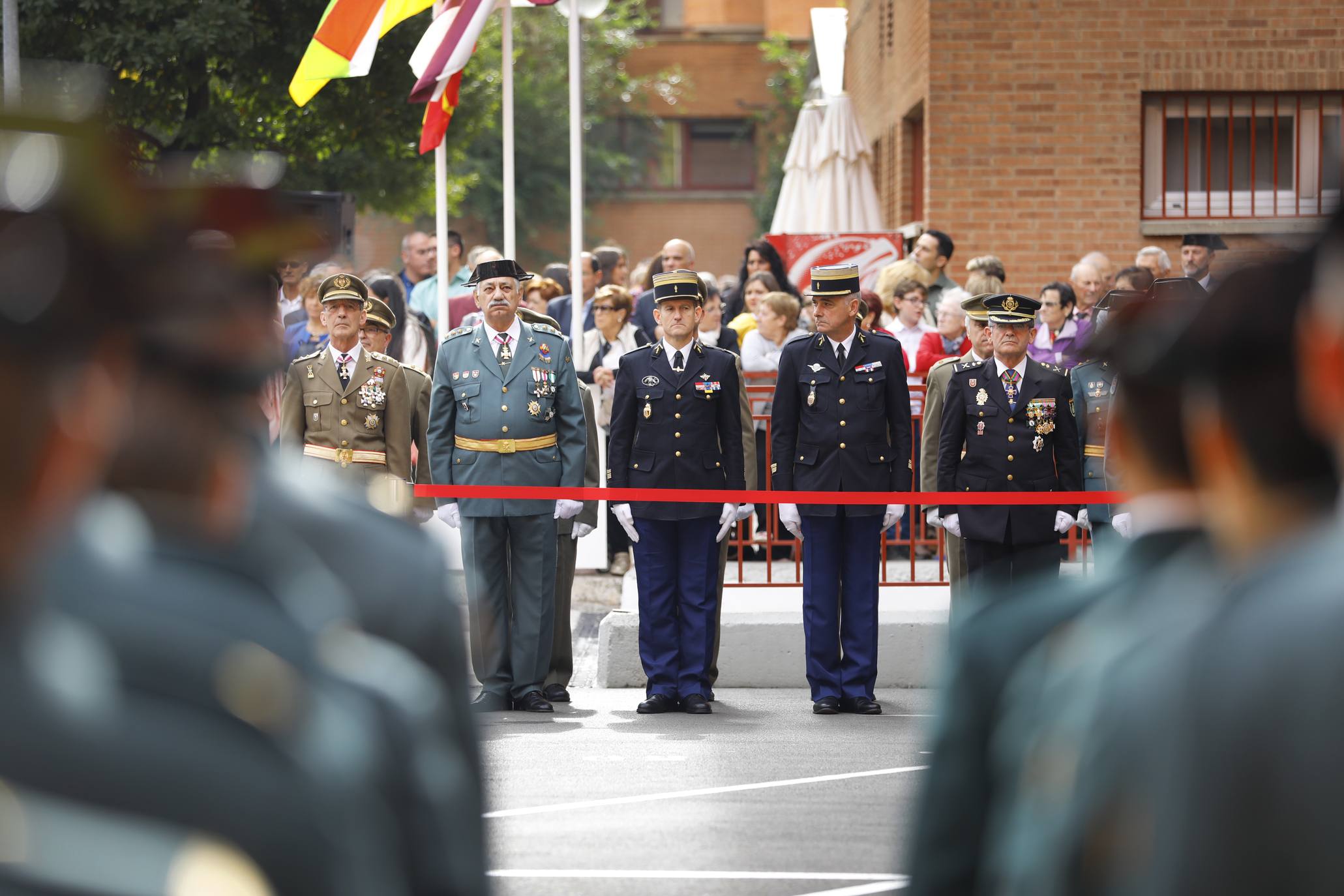 El cuerpo lleva a cabo diferentes actos para celebrar su día