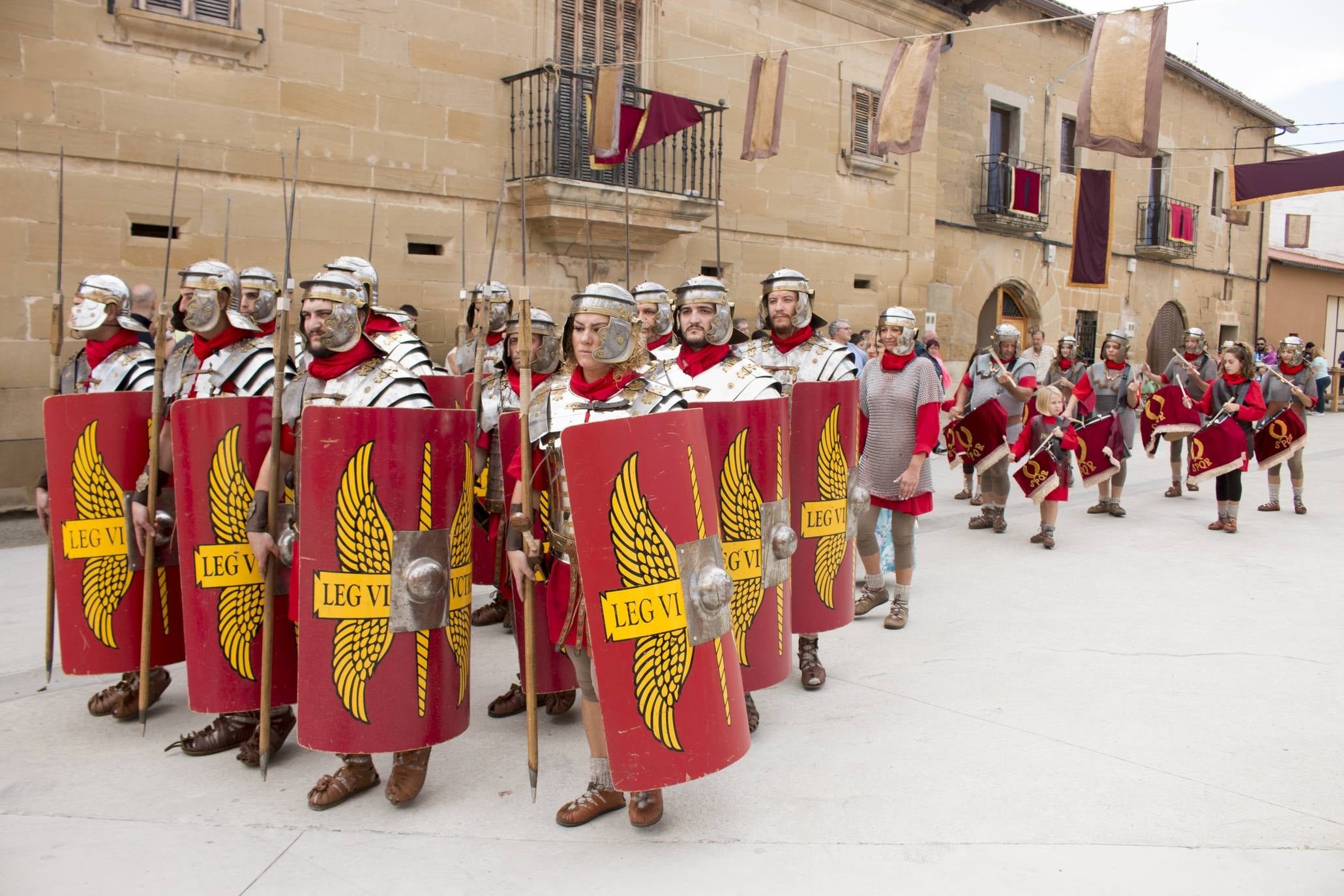 Romanos y berones han puesto el broche a las jornadas.