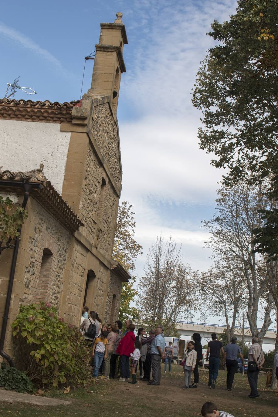 Los calceatenses han recordado hoy el milagro del peregrino ahorcado y del gallo y la gallina.