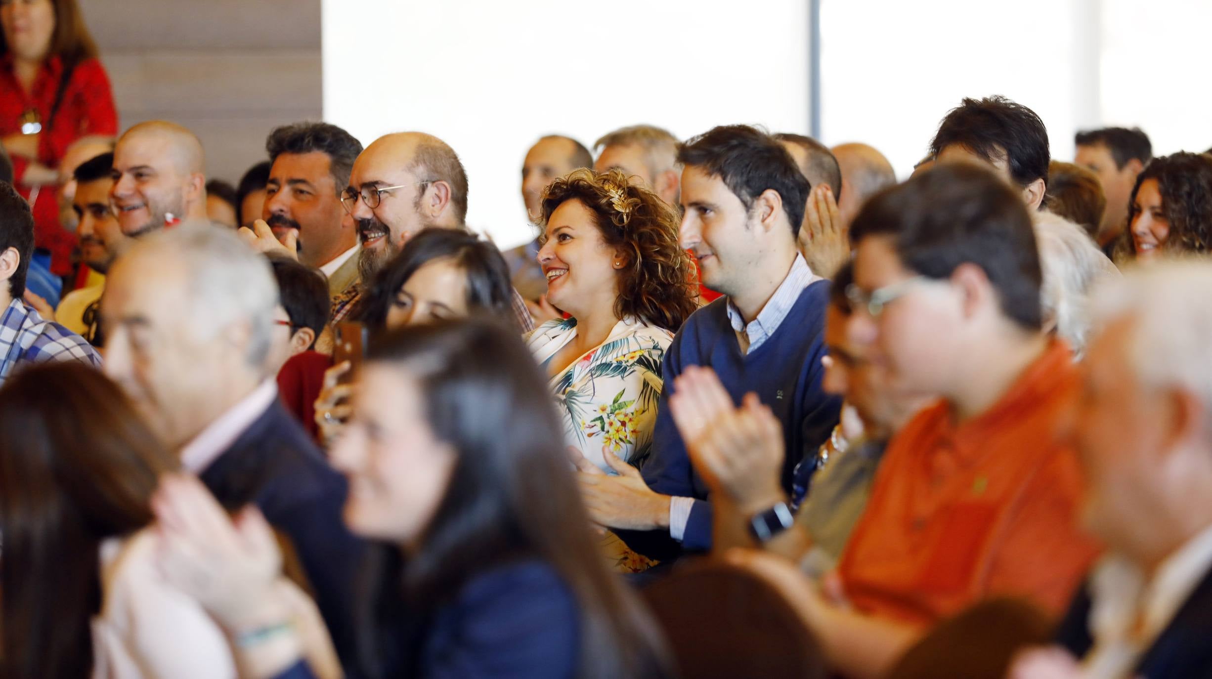 El secretario general de VOX ha intervenido en un acto público en la capital riojana. 