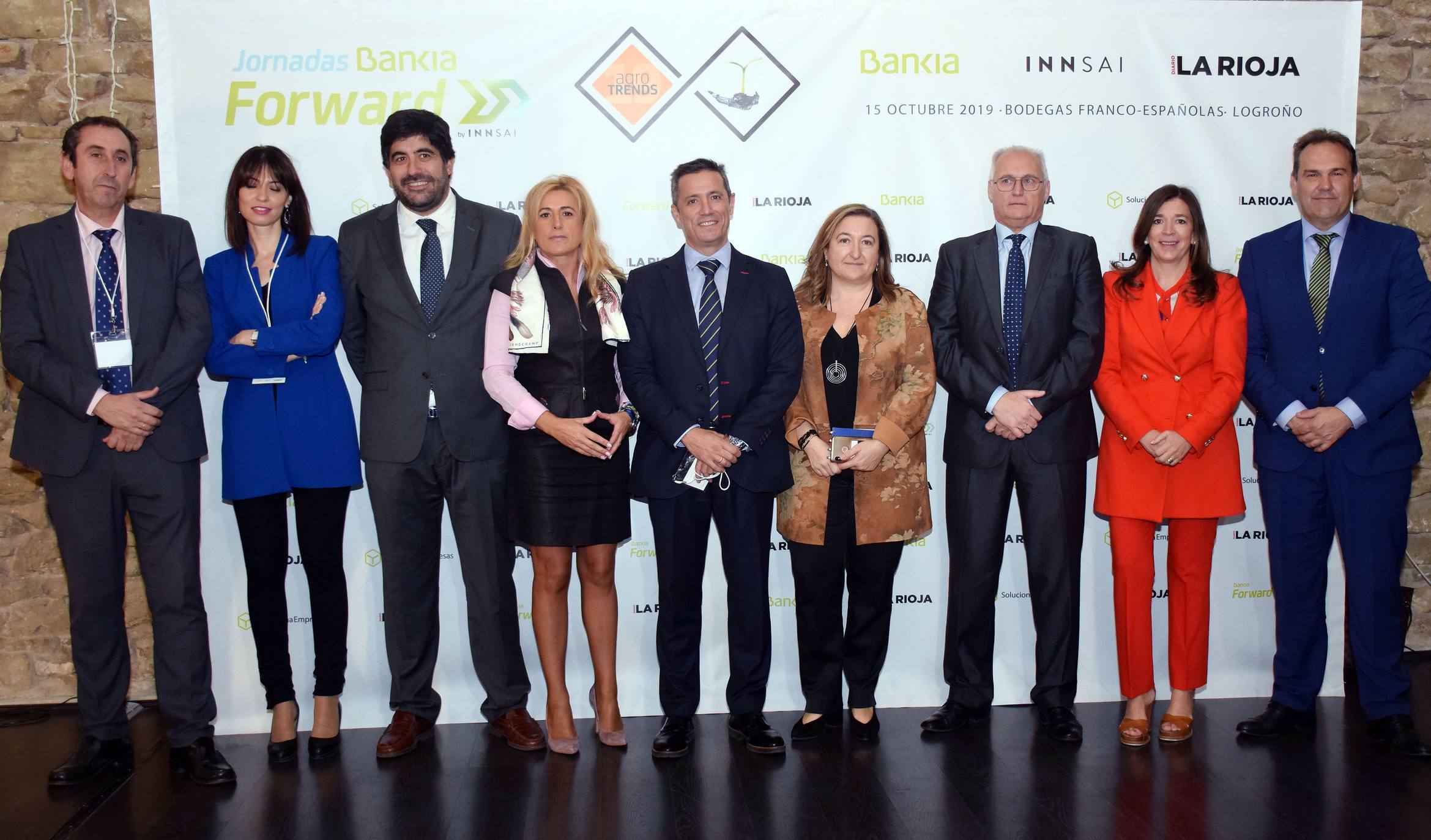 El CEO de la consultora de estrategia corporativa Innsai, Jesús Navarro, ha explicado en Logroño las tendencias innovadoras de futuro en la agricultura, dentro de la Jornada Bankia Forward que ha organizado Diario LA RIOJA en Bodegas Franco-Españolas.