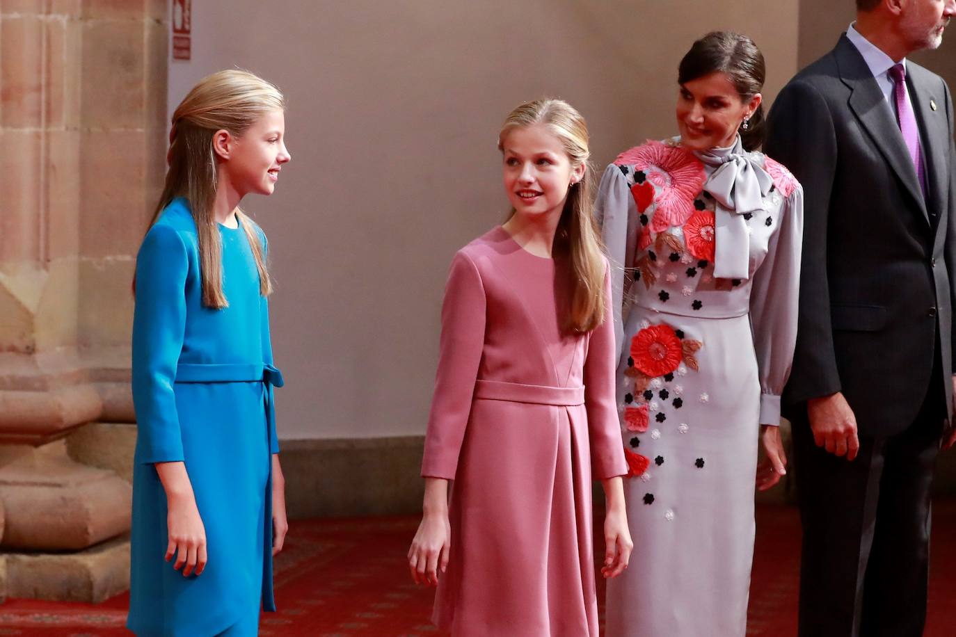 Fotos: La recepción de la Familia Real en los Premios Princesa de Asturias