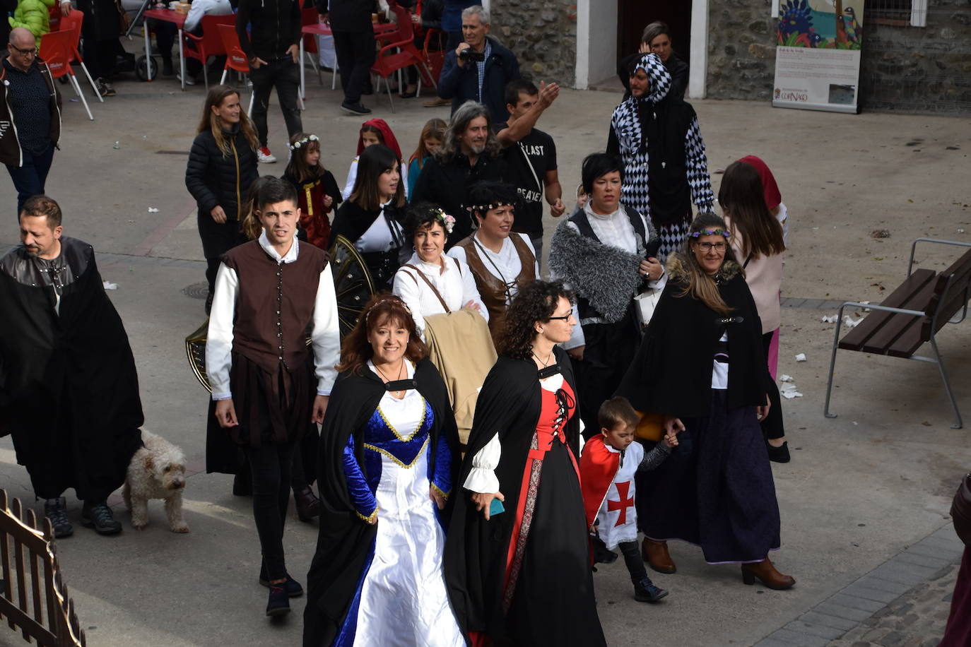 La inauguración de las XIV jornadas de artesanía medieval de Cornago, este sábado, fue un éxito