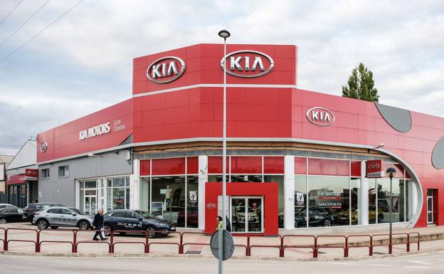 Concesionario de Kia en la capital riojana. 